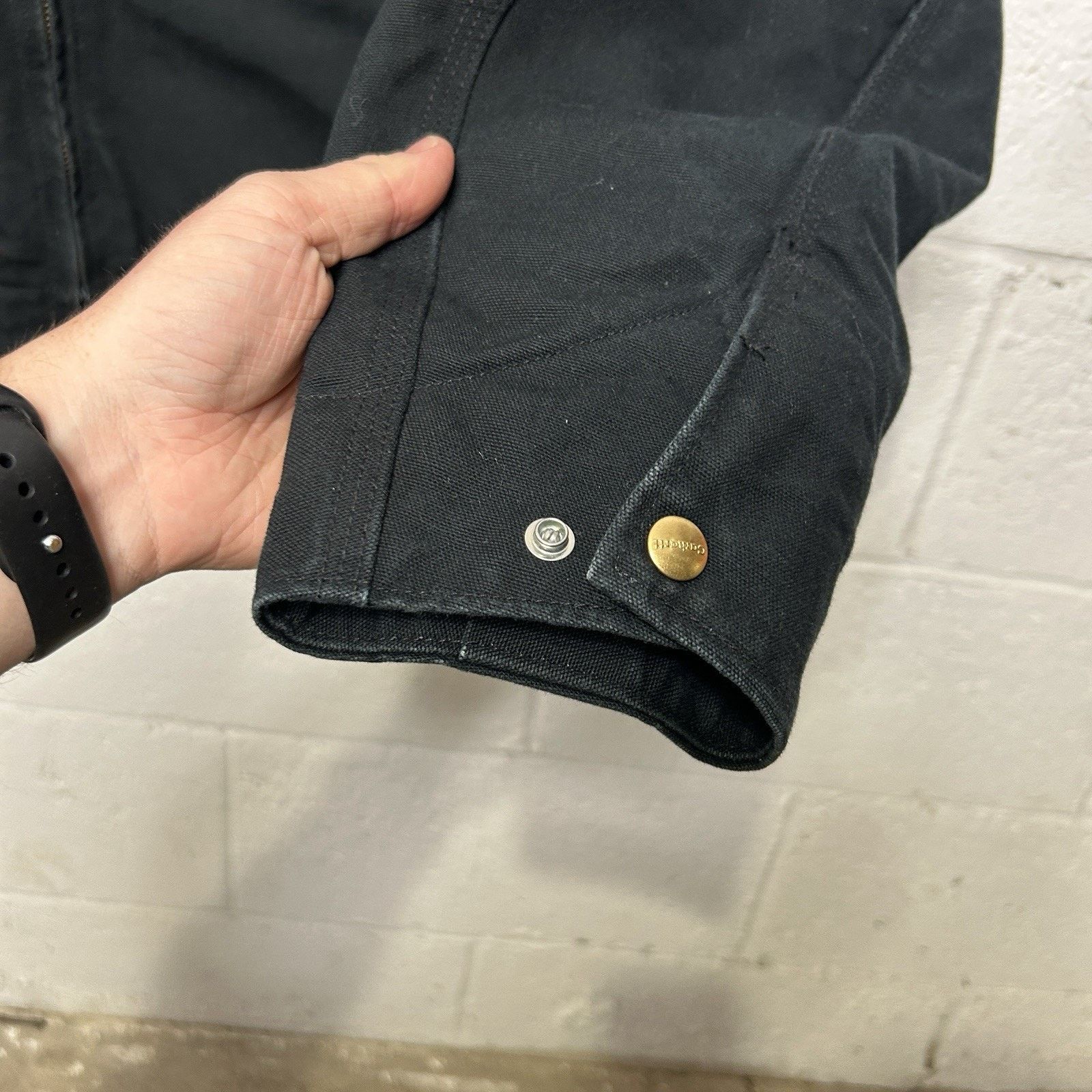 Carhartt Vintage Carhartt Blanket-Lined Detroit Jacket “Black” UJ01 Size US XL / EU 56 / 4 - 5 Thumbnail