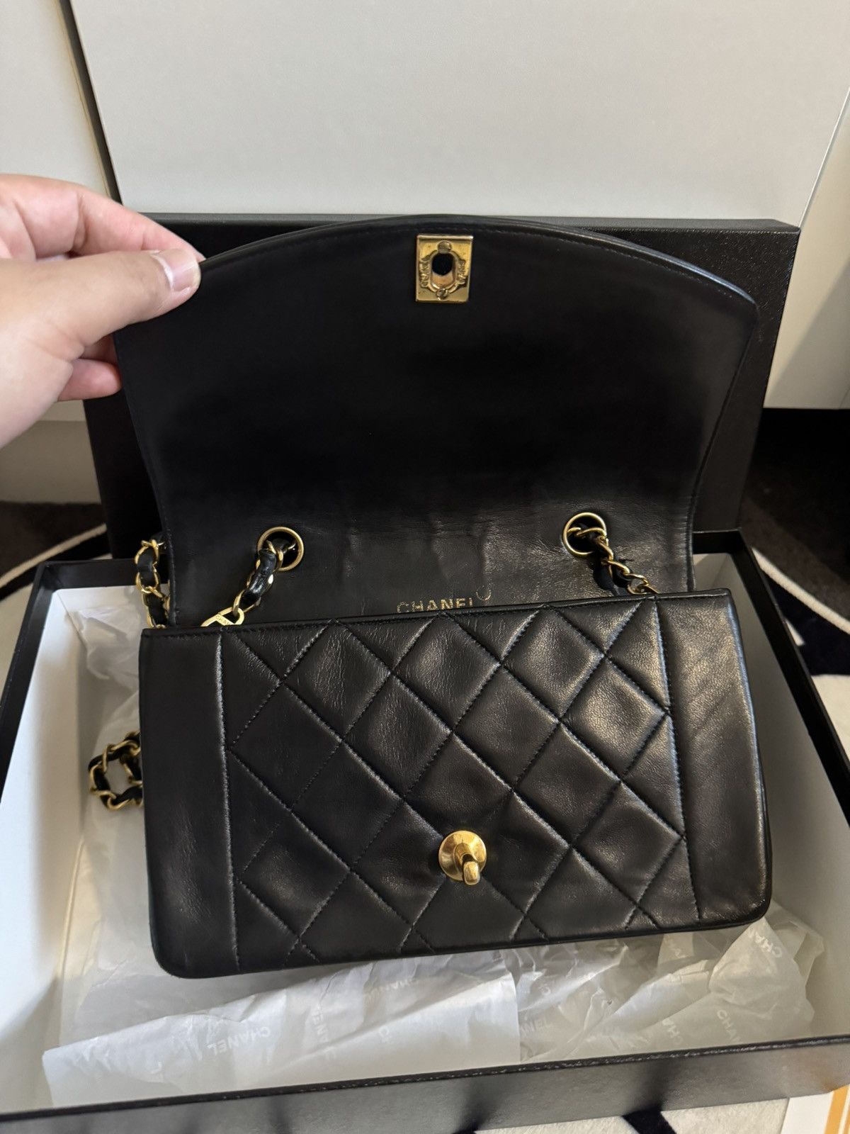 Chanel Chanel Diana Size 22 Size ONE SIZE - 4 Thumbnail