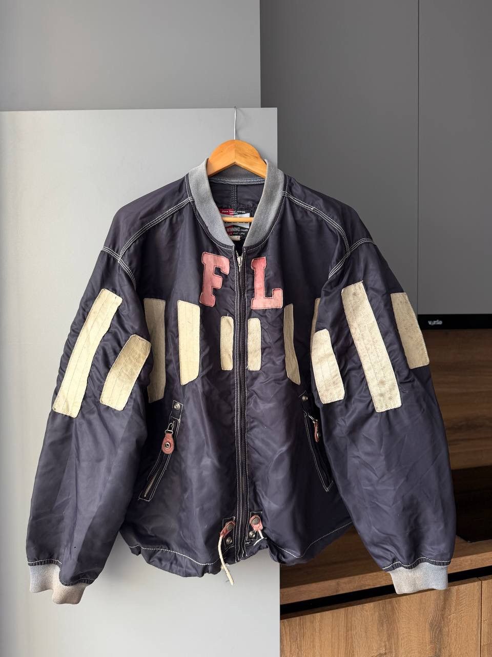 ジャケット・アウター y2k archive DIESEL bomber jacket blouson Diesel × Vintage DIESEL VINTAGE BOMBER JACKET LEATHER 75 VROOOM