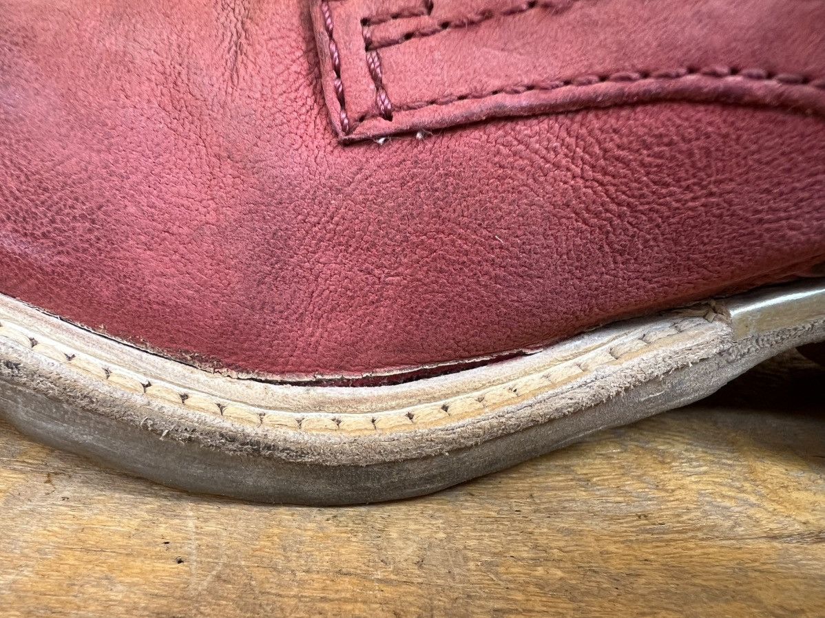 A.S.98 Airstep A.S.98 red leather ankle boots Size US 10 / IT 40 - 10 Thumbnail