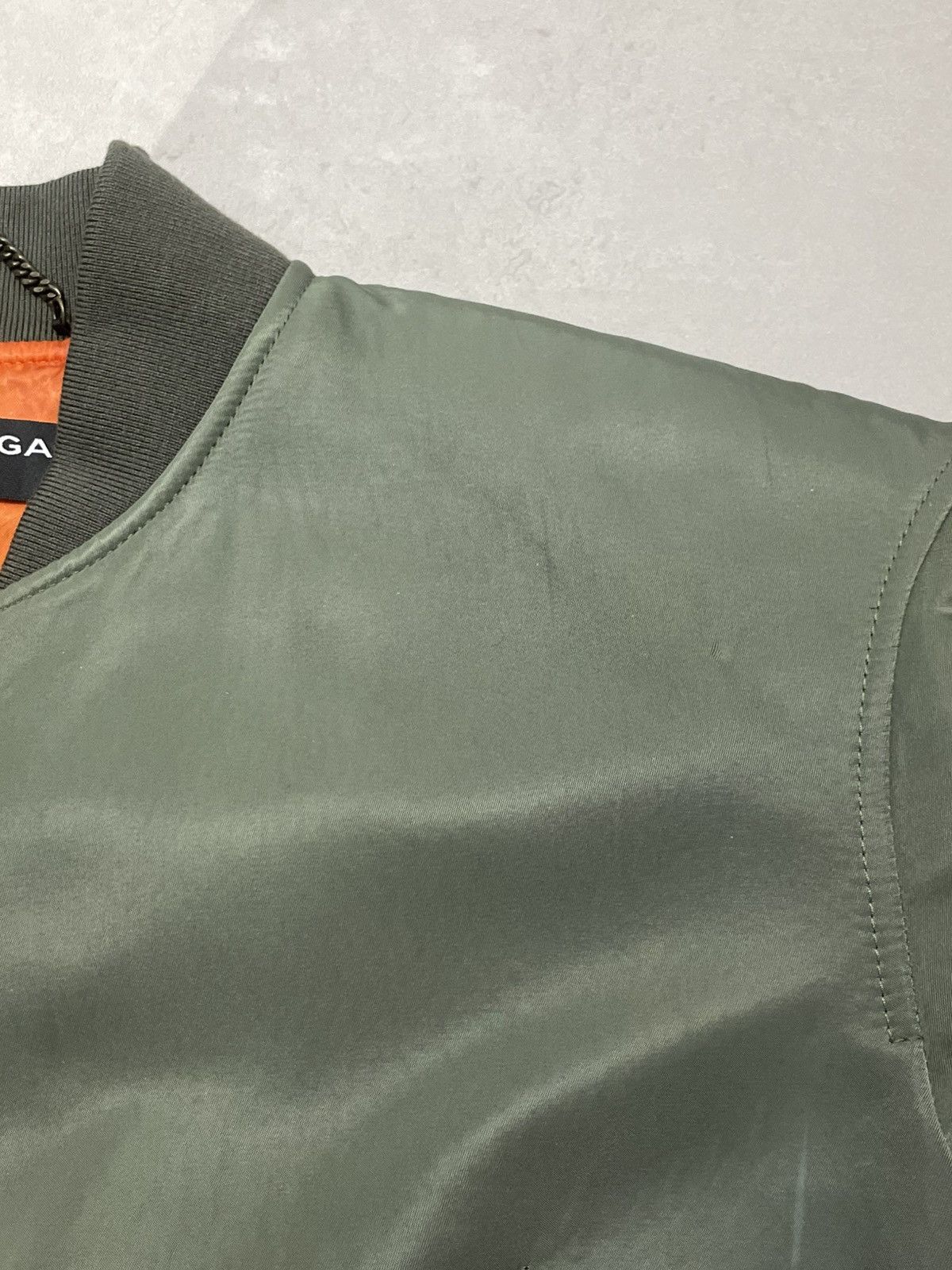 Balenciaga SS17 Balenciaga Padded MA1 Cropped Bomber Jacket Sz S Size US S / EU 44-46 / 1 - 9 Thumbnail