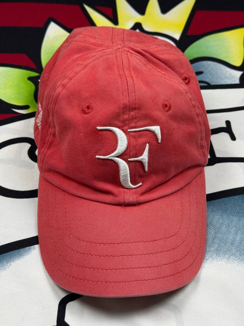 Nike Nike RF Roger Federer cap in red Size OS Size ONE SIZE - 2 Thumbnail