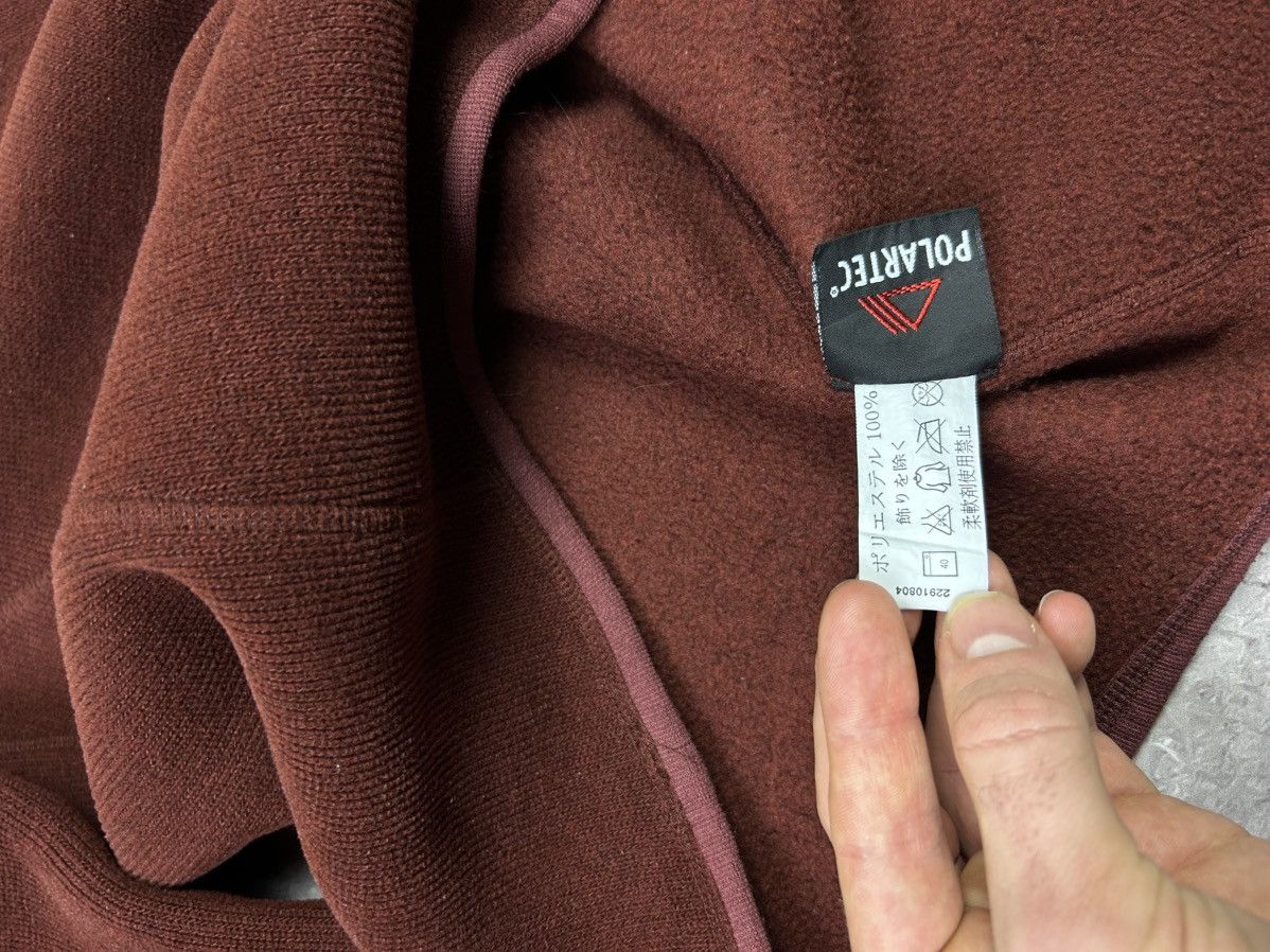 Arc'teryx Vintage Arctery Polartec Fleece Burgundy Pullover Size S / US 4 / IT 40 - 7 Thumbnail