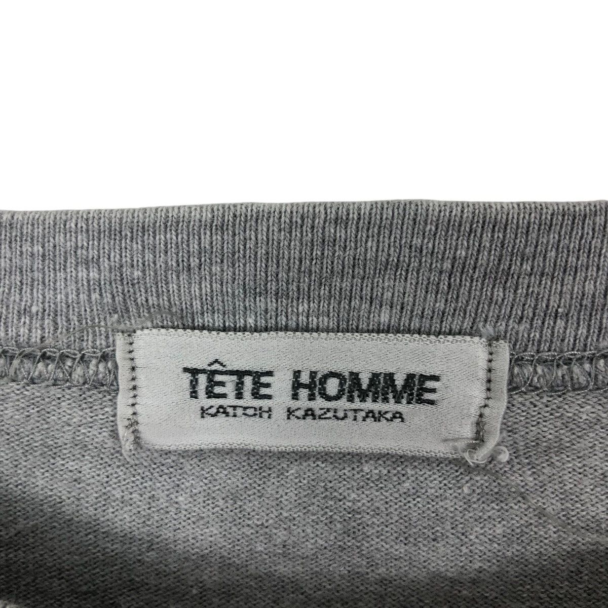 Tete Homme Vintage 90s TETE HOMME Katoh Kazutaka Shirt Issey Miyake Size US M / EU 48-50 / 2 - 5 Thumbnail