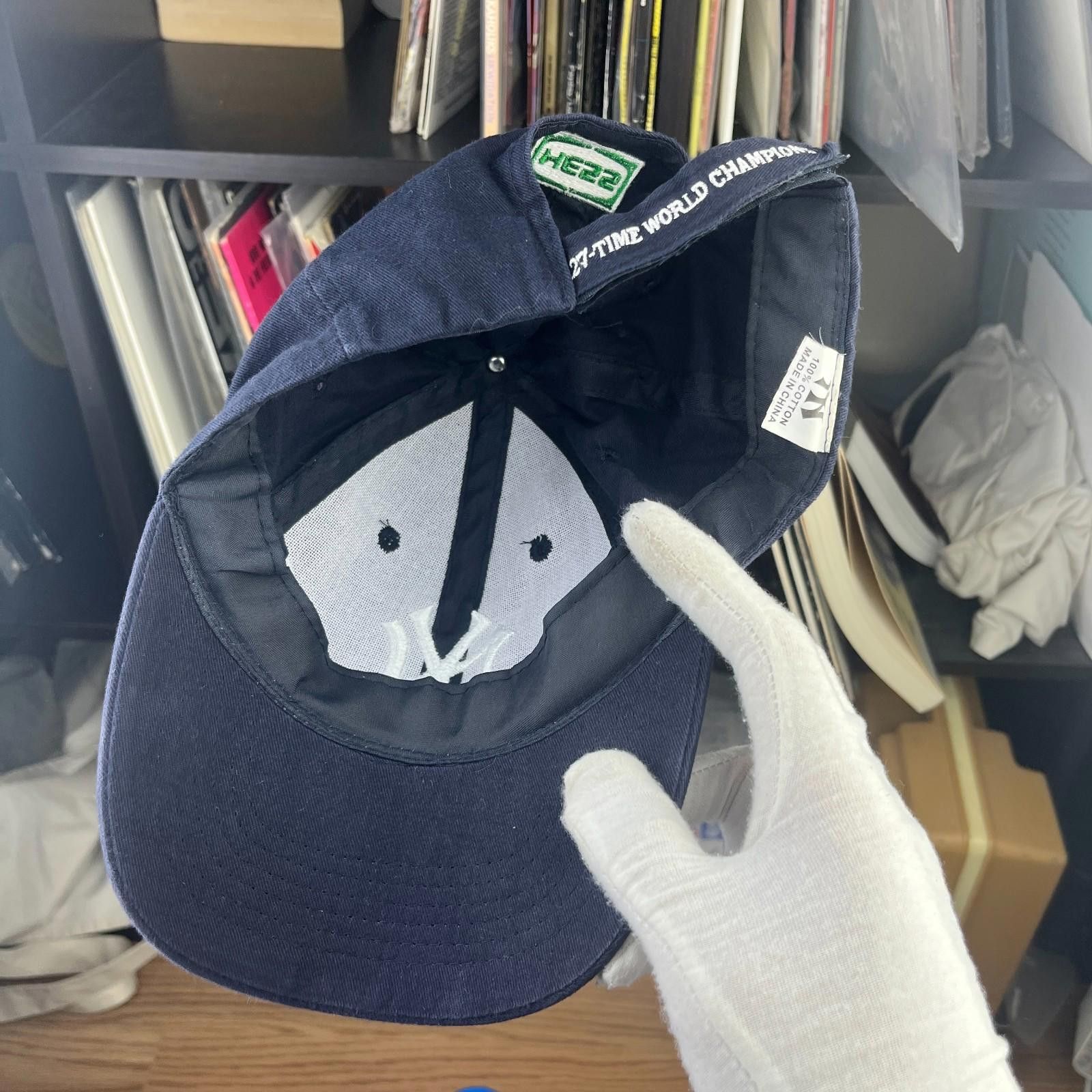 Other Vintage New York Yankees Champions Strapback Hat Size ONE SIZE - 4 Thumbnail