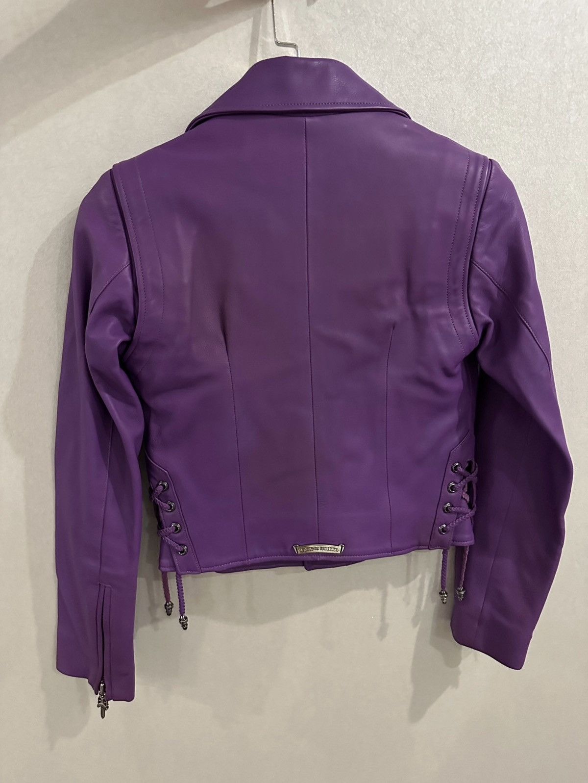 Chrome Hearts Chrome hearts biker leather jacket Size US S / EU 44-46 / 1 - 4 Thumbnail