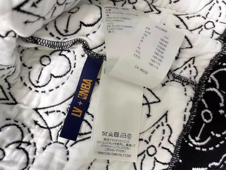 Louis Vuitton Louis Vuitton LV x NBA Black Zip Hoodie -2505 Size US XS / EU 42 / 0 - 4 Thumbnail