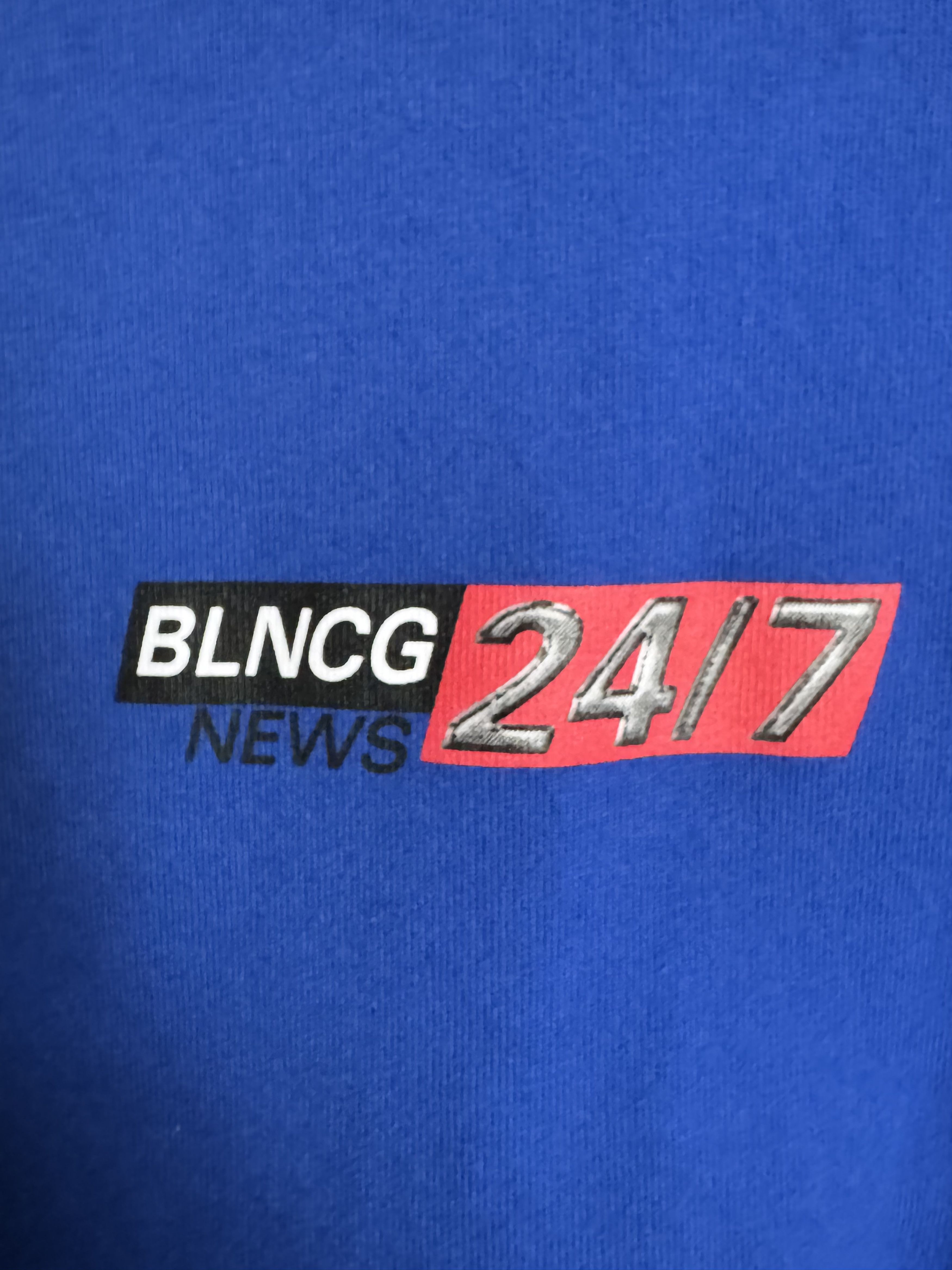 Balenciaga Balenciaga BLNCG News 24/7 T-Shirt Size US S / EU 44-46 / 1 - 4 Thumbnail