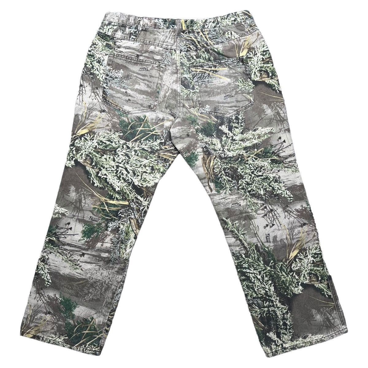 Realtree Vintage 2000s Real Tree Camo Zip Up Jeans Size US 33 - 2 Thumbnail