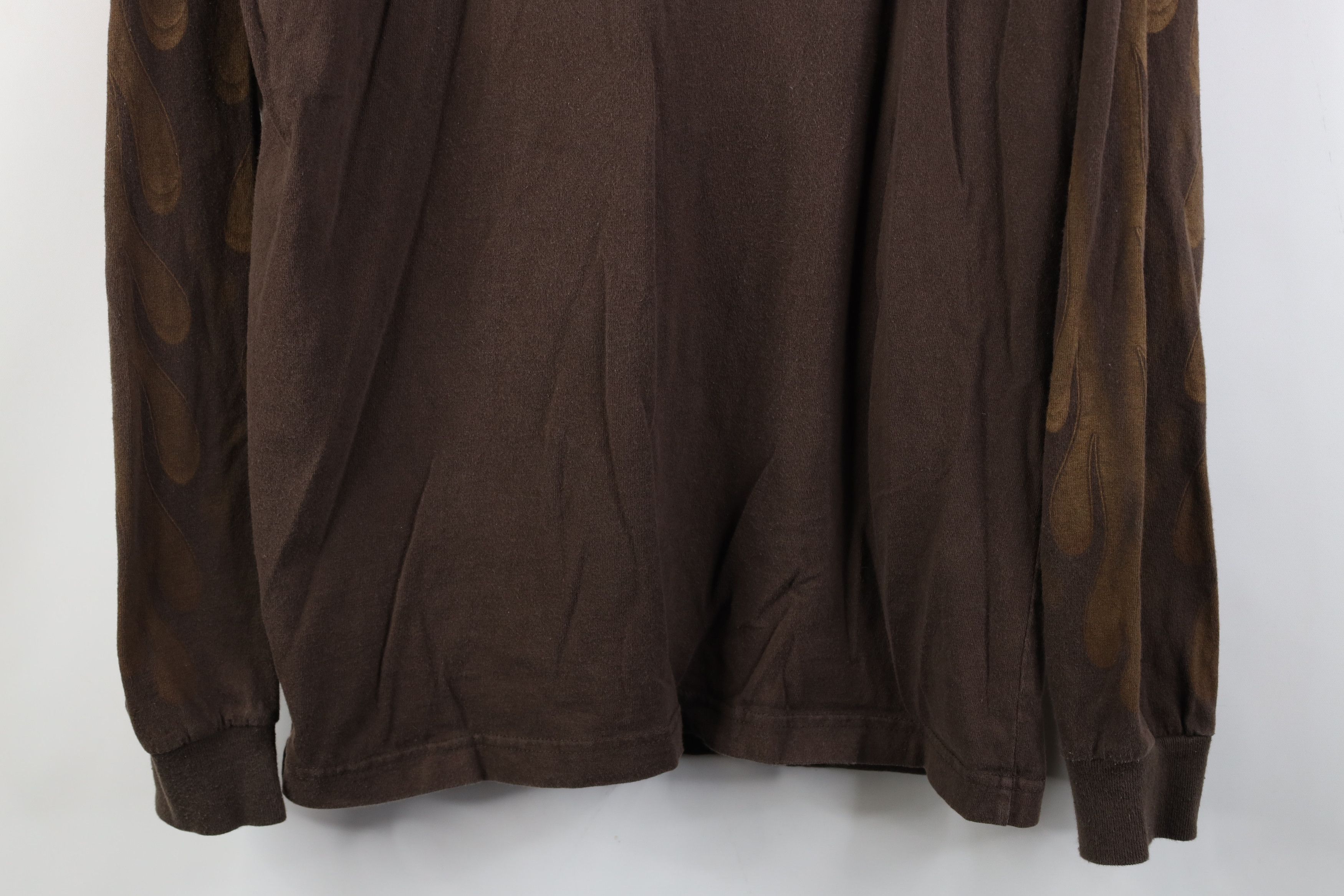 Harley Davidson Vintage Y2K 2005 Harley Davidson Flames Long Sleeve T-Shirt Size US M / EU 48-50 / 2 - 3 Thumbnail