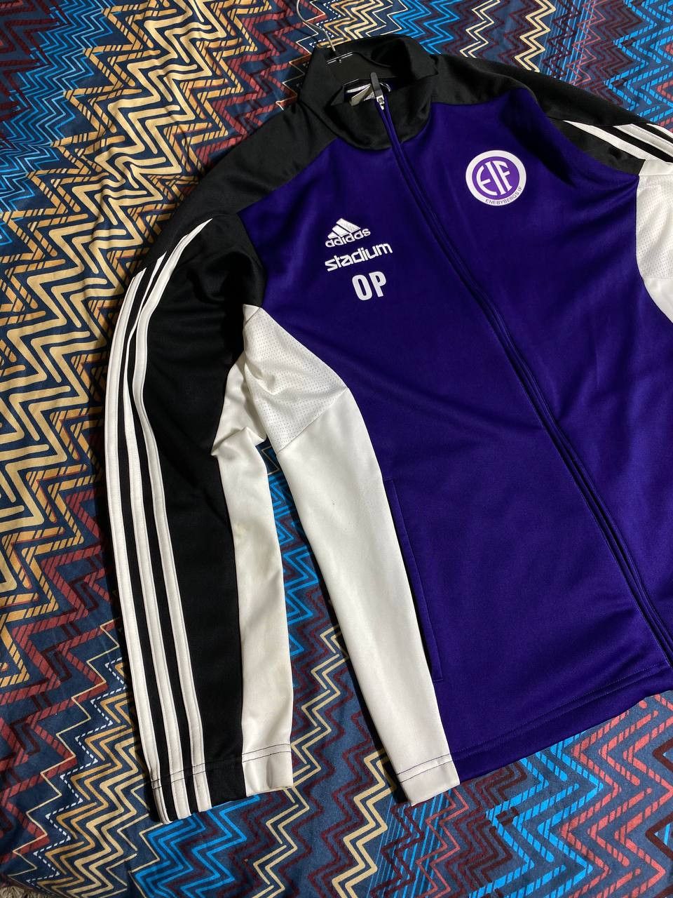 Adidas × Vintage Crazy Vintage Y2K Adidas Zip Up Sweatshirt FC Schalke Size US M / EU 48-50 / 2 - 17 Thumbnail