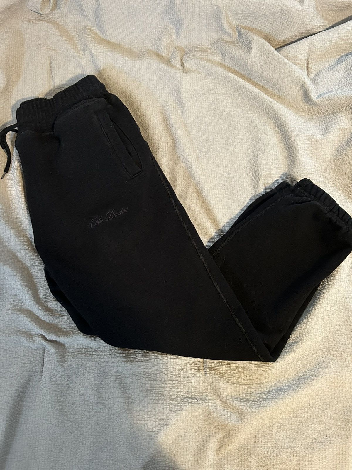 image of Cole Buxton Sweatpants in Black, Men's (Size 30)