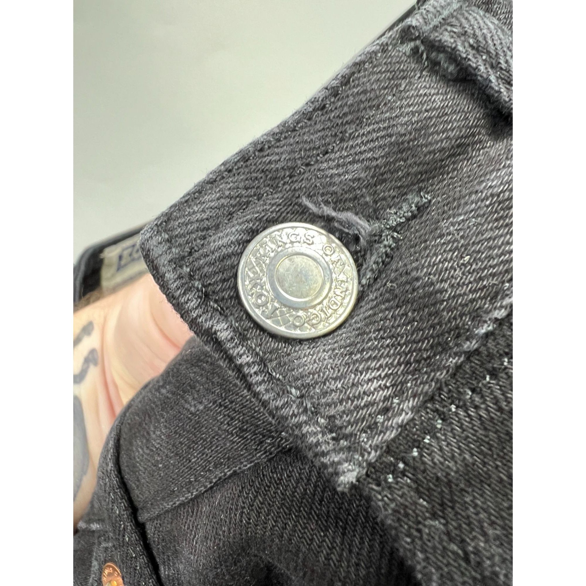 Kings Of Indigo Kings Of Indigo 13 OZ Charles Selvage Denim Jeans (Y0934) Size US 30 / EU 46 - 4 Thumbnail