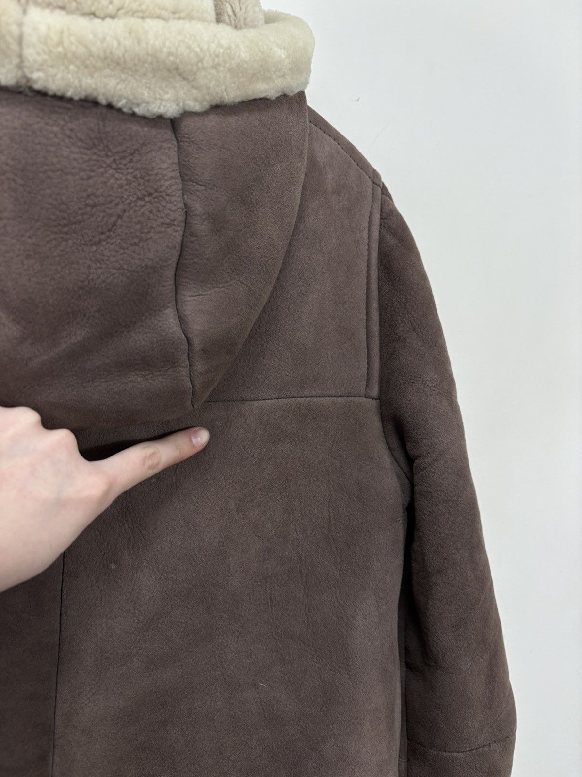 Other Vintage Californian Spring Lamb Leather Sheepskin Jacket Size M / US 6-8 / IT 42-44 - 22 Thumbnail