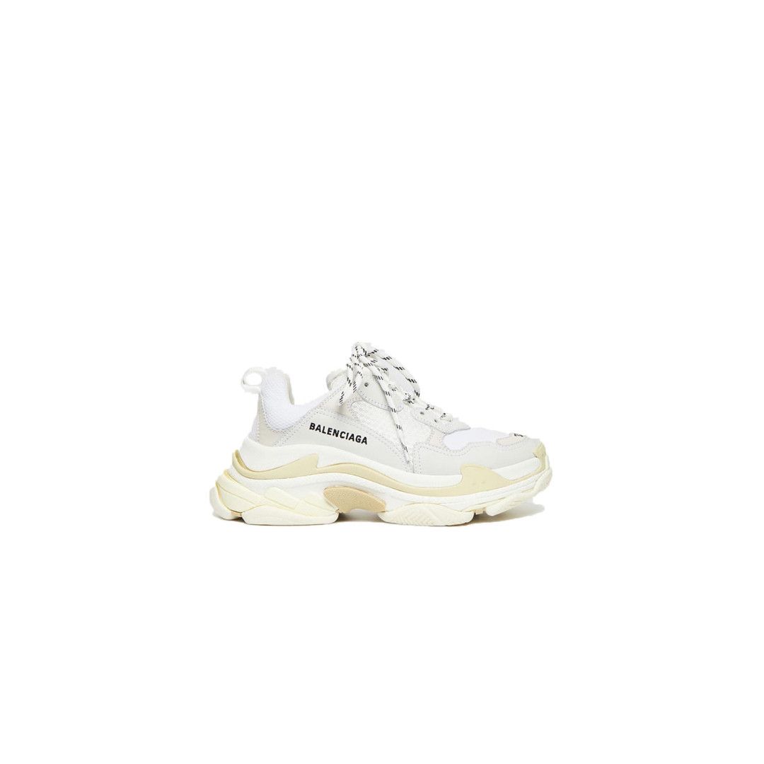 Balenciaga o1w1db10825 Triple S Sneakers in White Size US 12 / IT 42 - 1 Thumbnail