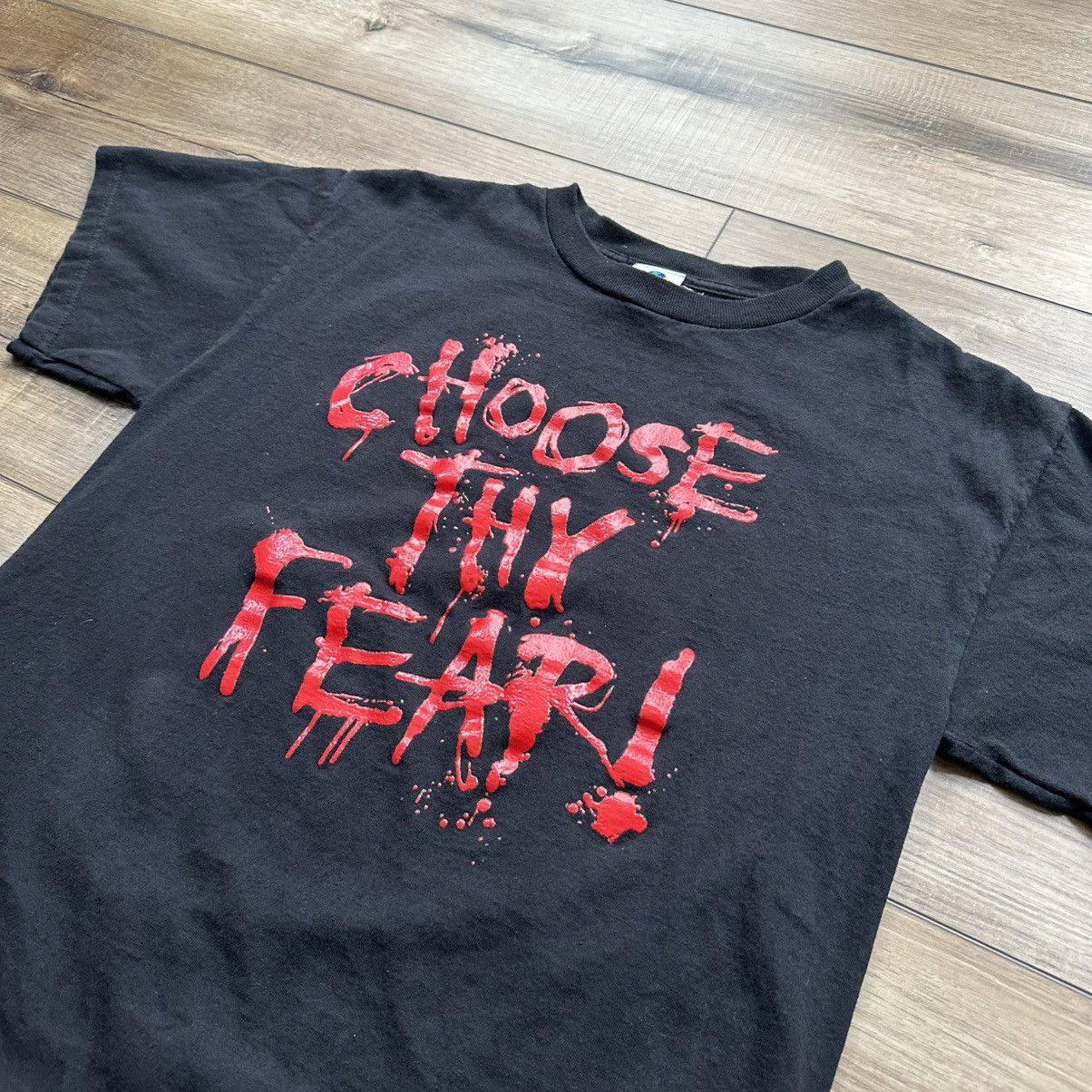 Universal Studios 2007 Universal Halloween Horror Nights Choose Thy Fear Tee Size US M / EU 48-50 / 2 - 4 Thumbnail