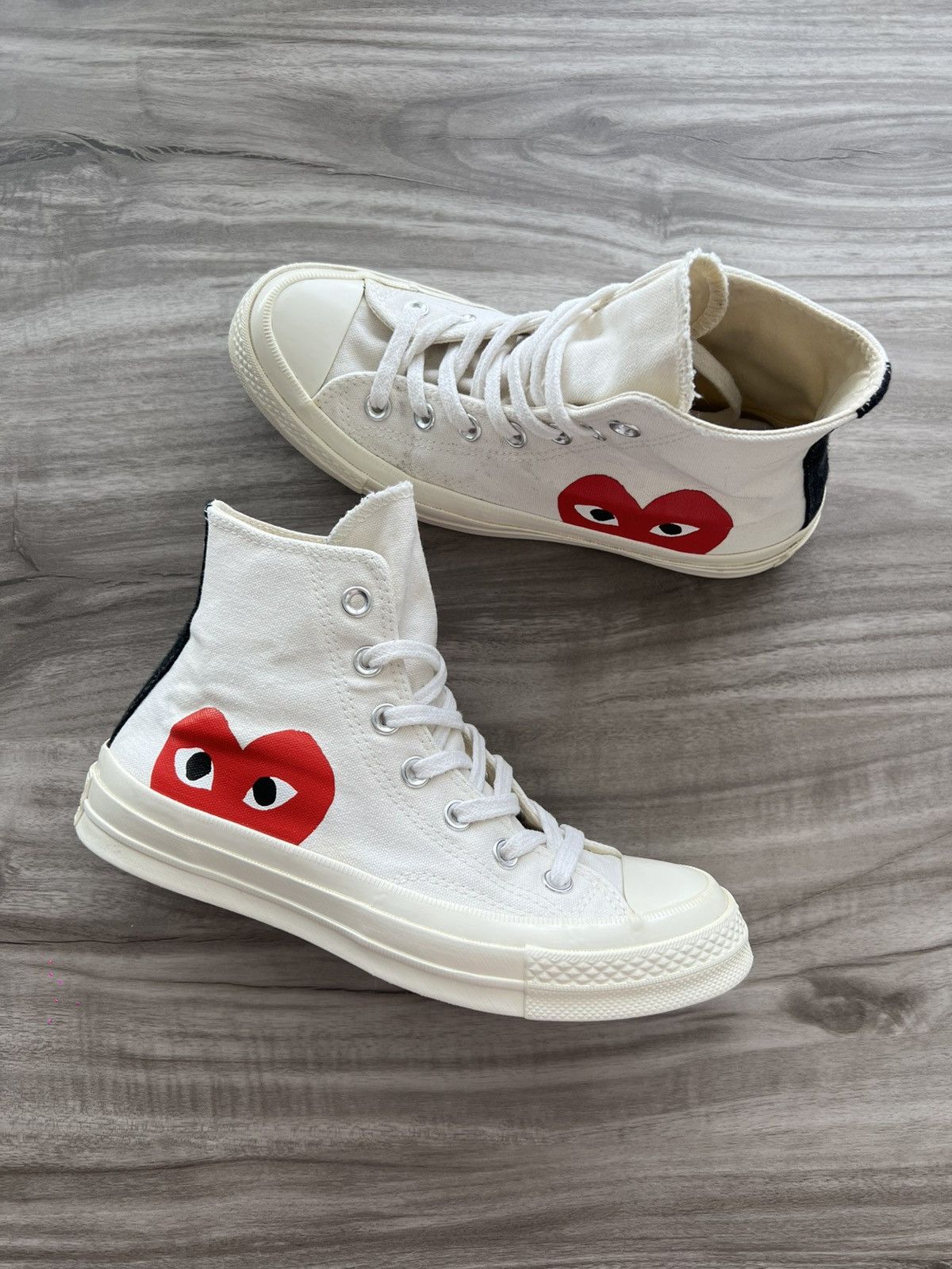 Comme des Garcons PLAY × Converse Size 5 M /7 Women’s - Comme des Garçons Play x Converse High Size US 7 / IT 37 - 1 Thumbnail