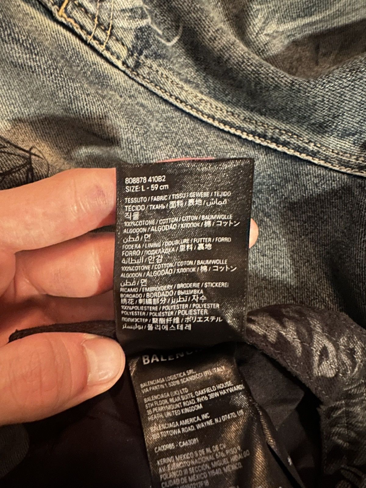 Balenciaga FW/24 Y2K Hat (Graffiti/Tattoo) Size ONE SIZE - 15 Thumbnail
