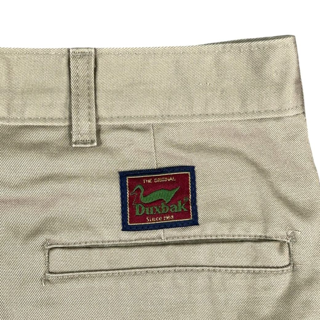 Vintage VINTAGE Duxbak Pants Mens 36x30 Khaki Casual 90s Nature 36 Khaki Mens 90s Duxbak Pants Size US 36 / EU 52 - 6 Thumbnail