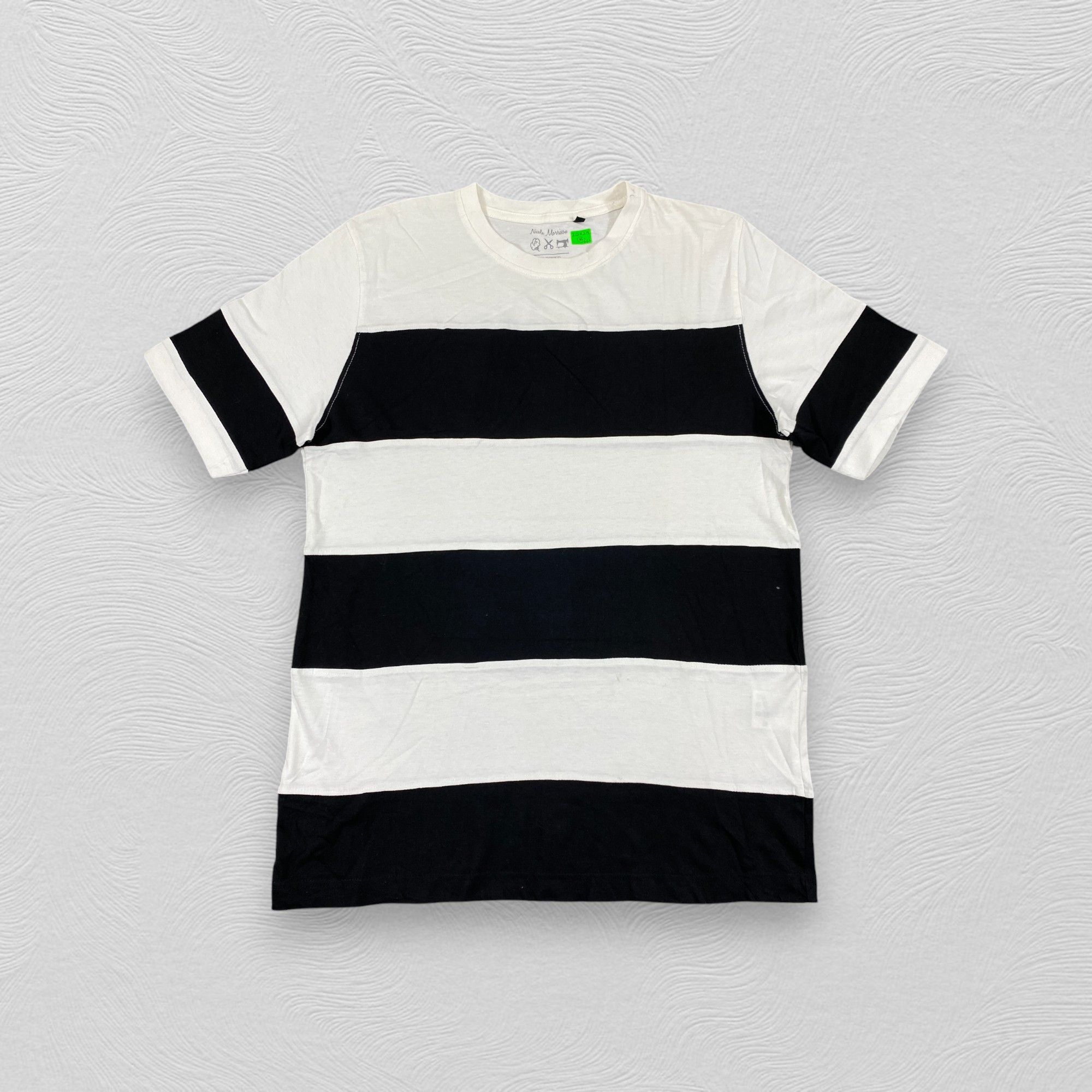 Japanese Brand Nicole Morrison Stripe Large Tee -B082 Size US L / EU 52-54 / 3 - 1 Thumbnail
