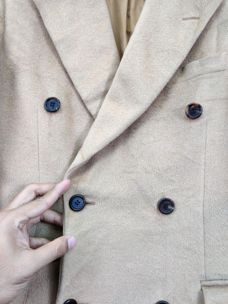 Prada Prada Milano Italy Double Breasted Wool Long Coat Size US M / EU 48-50 / 2 - 2 Thumbnail