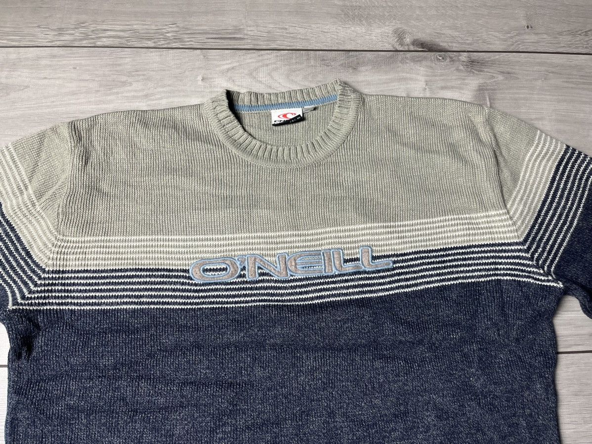 O'Neills Vintage Oneill sweater knitwear big logo size Large Size US L / EU 52-54 / 3 - 3 Thumbnail