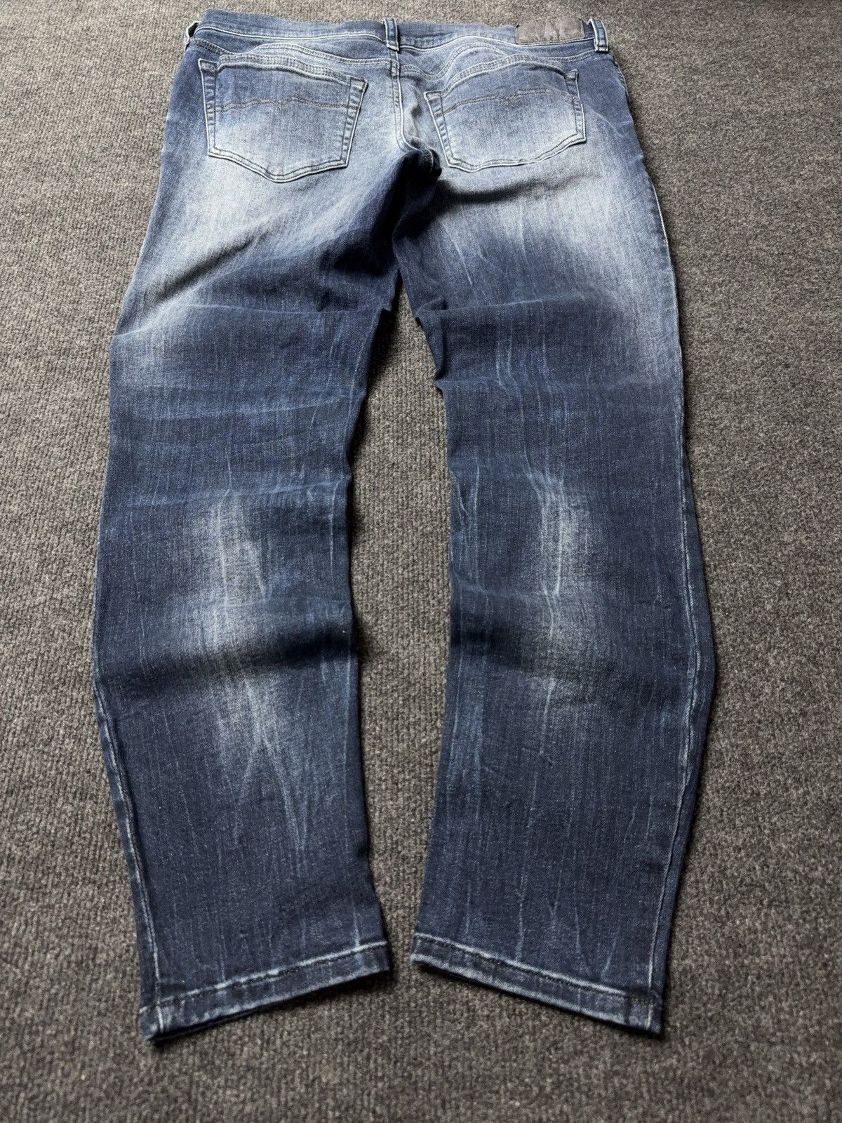 Diesel Luxury 00s Y2K Diesel Grupee-Ankle Super Slim Skinny Jeans Size 30" / US 8 / IT 44 - 11 Thumbnail