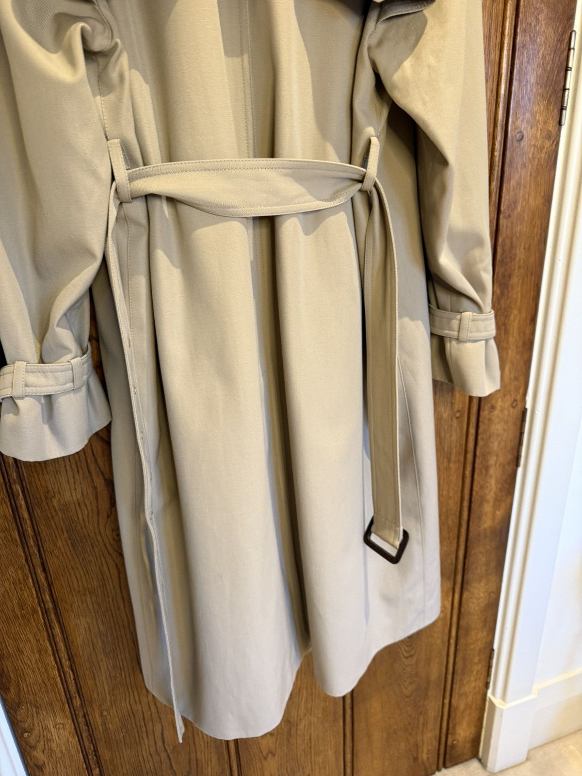 1 of 1 Celine Hedi Sample Trench Jacket silk lined M L Grail
