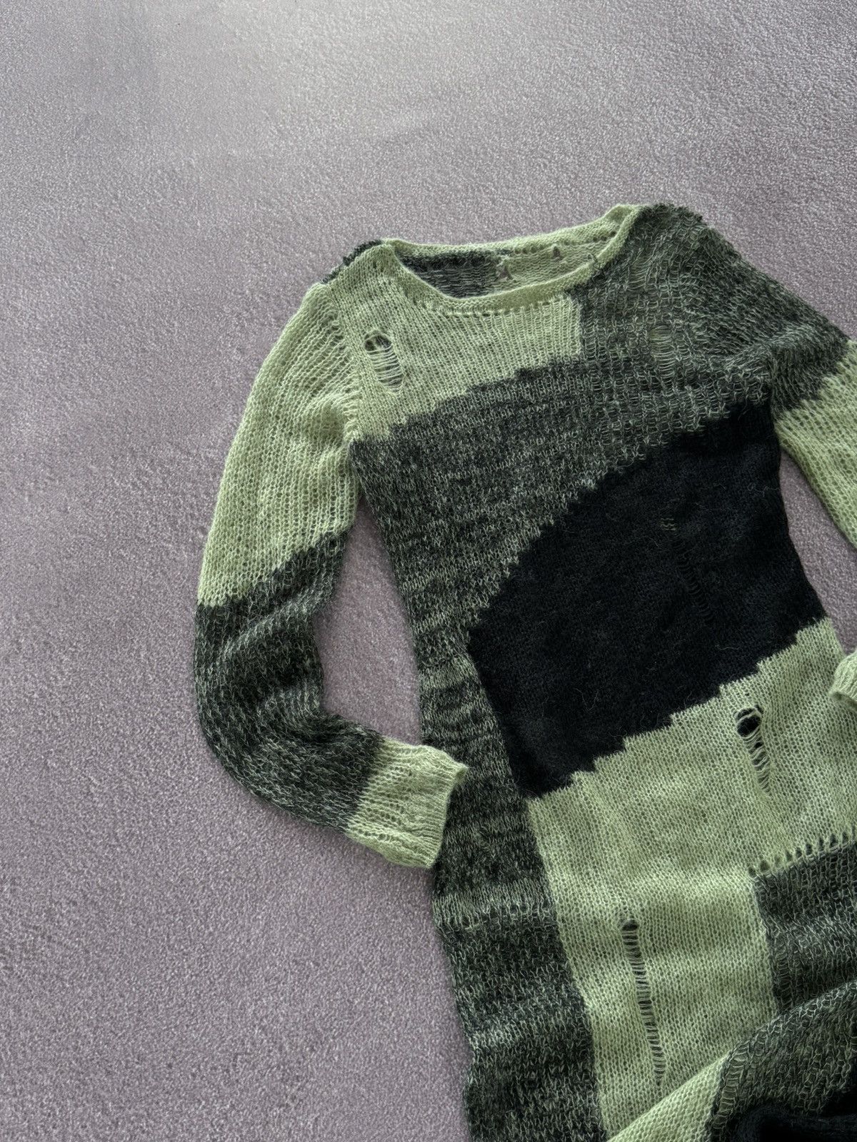 Japanese Brand Japan Vibe Archival Style Y2K Mohair Dress Size L / US 10 / IT 46 - 4 Thumbnail