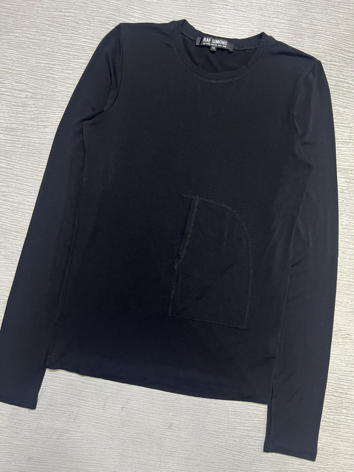 Raf Simons Raf Simons - A/W 07-08’ - Front Serged Pocket Longsleeve Size US S / EU 44-46 / 1 - 4 Thumbnail
