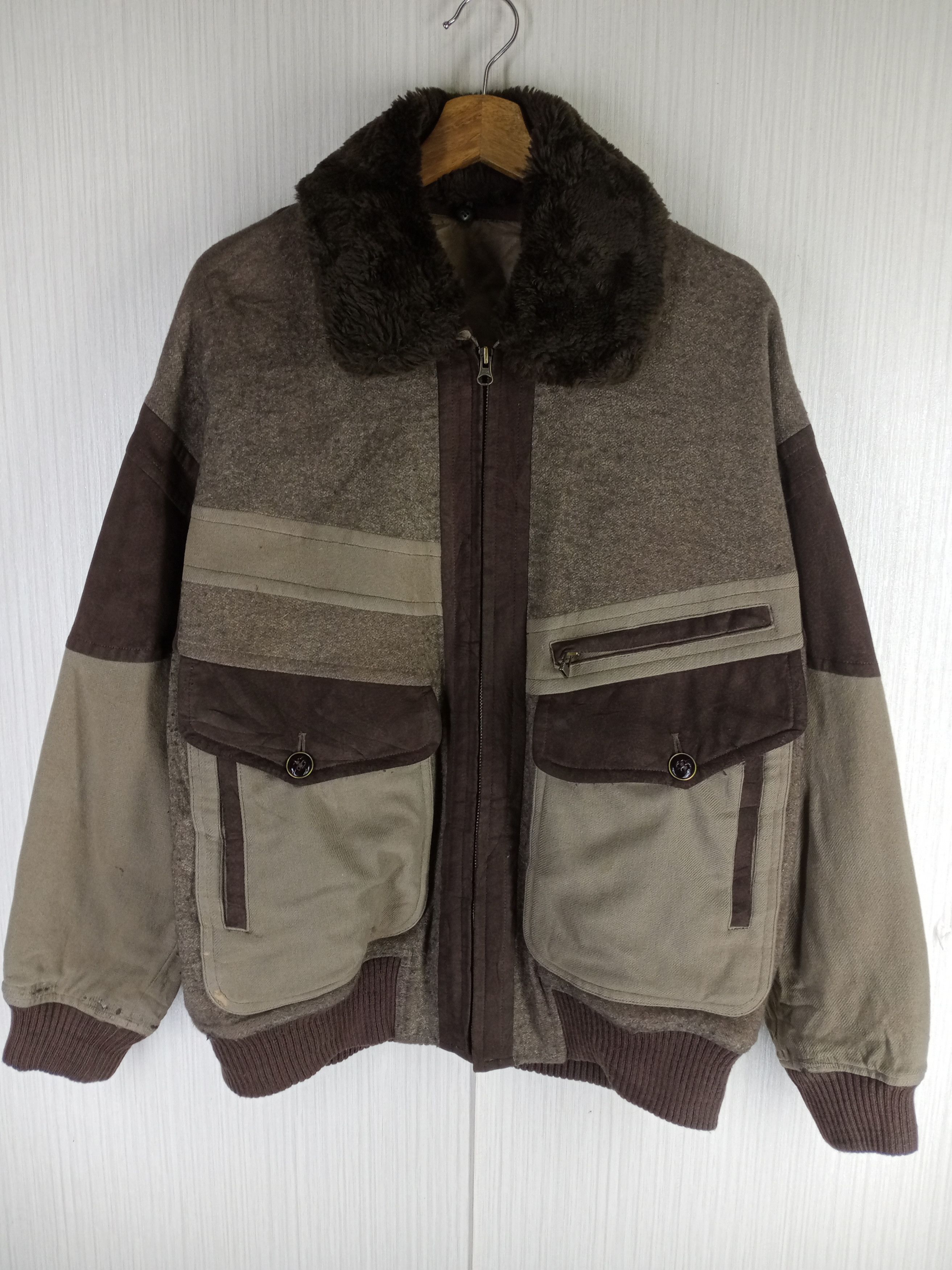 Lancel Rare Vintage 90s Lancel Paris Bomber Jacket Size US L / EU 52-54 / 3 - 1 Thumbnail
