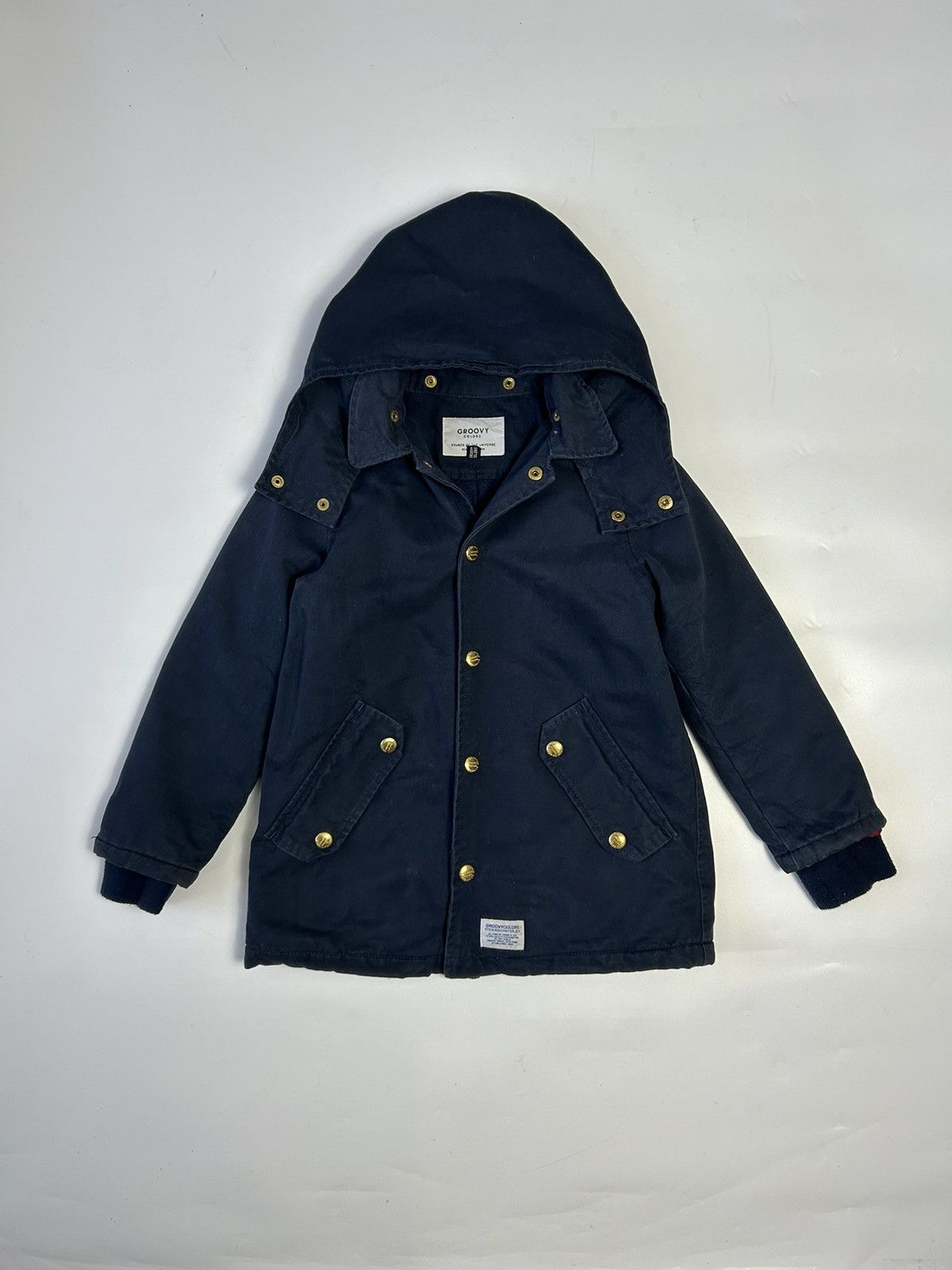 Hysteric Glamour × Japanese Brand GROOVY COLOURS WINTER HOODIE JACKET SMALL CUTTING Size XXS / US 00 / IT 34 - 1 Thumbnail