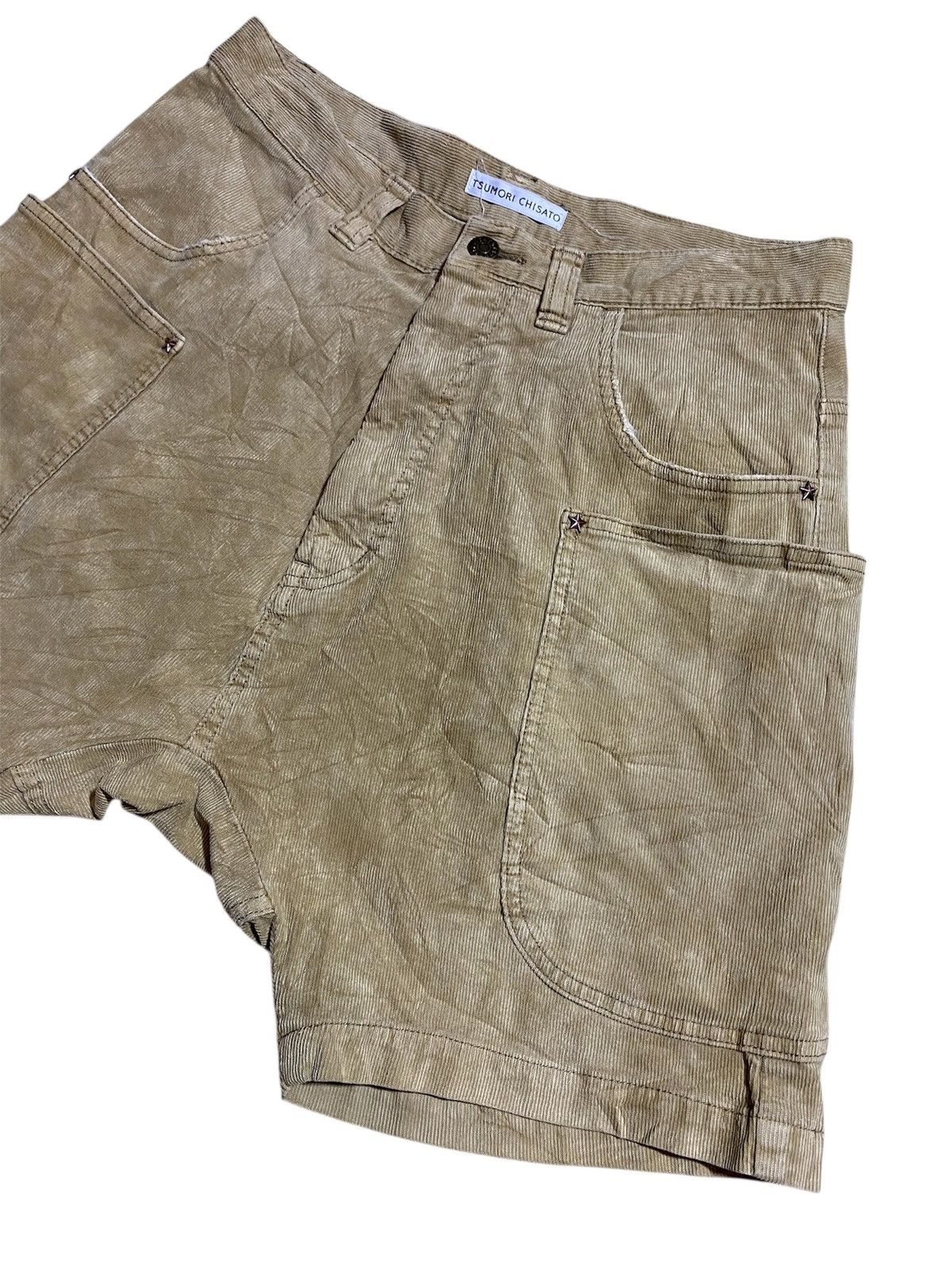 Tsumori Chisato Tsumori Chisato By Issey Miyake Corduroy Shorts Size US 30 / EU 46 - 4 Thumbnail