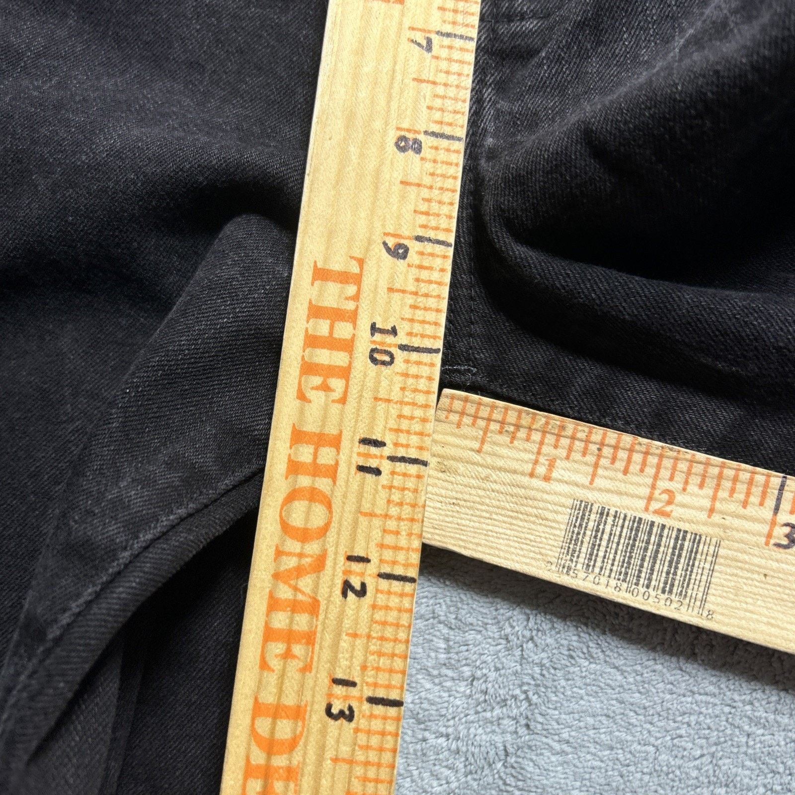 Lauren Ralph Lauren Polo Ralph Dojo Baggy Jeans Women 6 31x32 Wide Flare Black Size 28" / US 6 / IT 42 - 15 Thumbnail