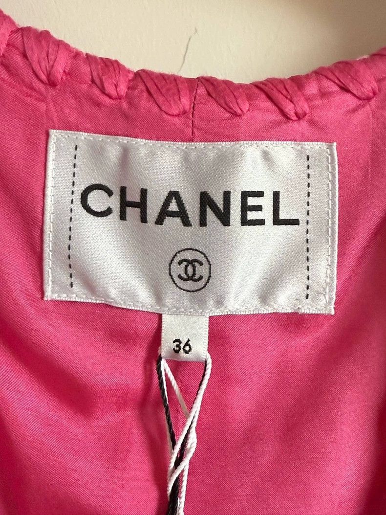 Chanel Chanel Yacht series pink tweed jacket Size XS / US 0-2 / IT 36-38 - 4 Thumbnail