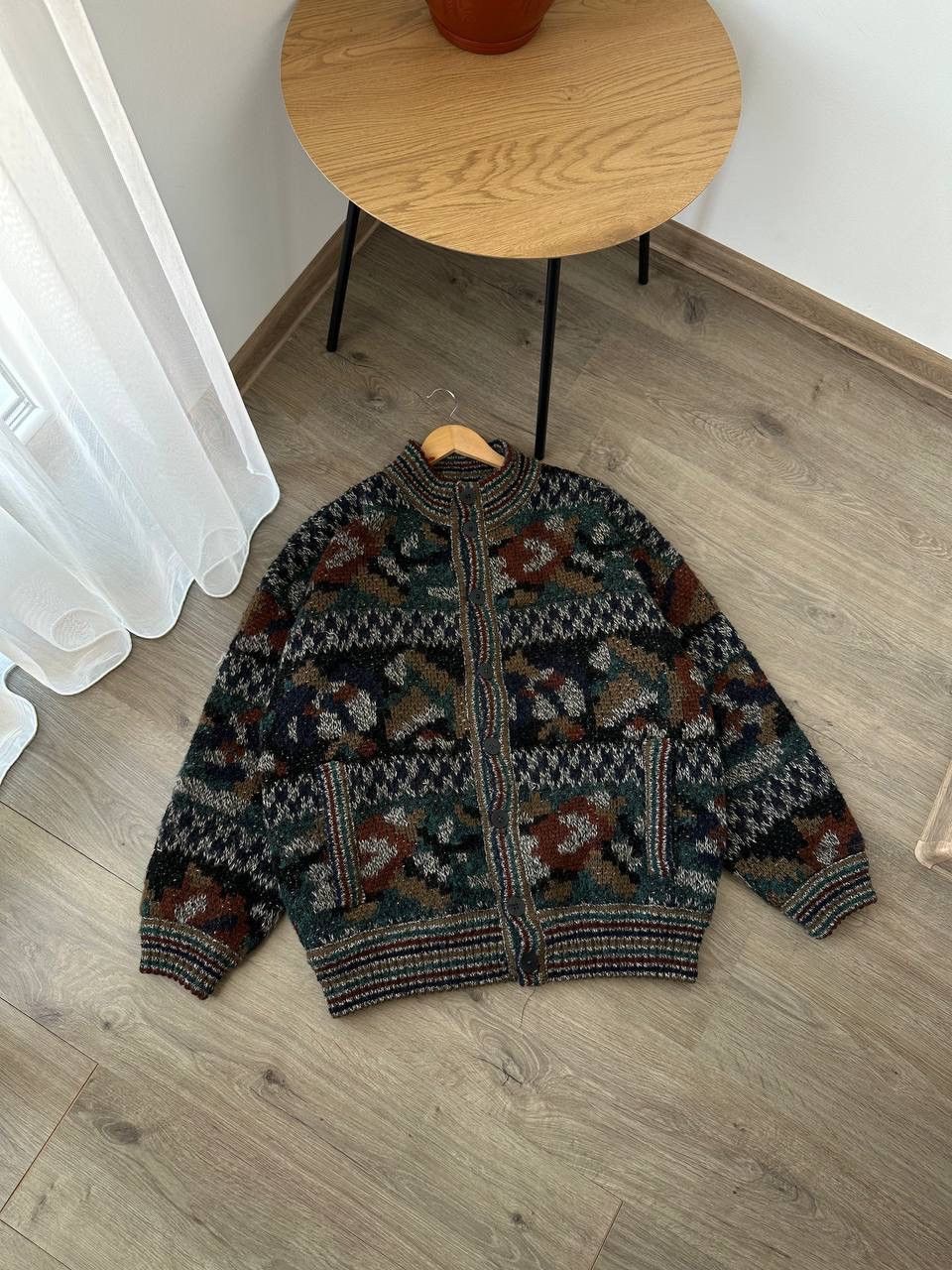 Japanese Brand × Missoni × Vintage Vintage Japanese Missoni Wool Bomber Two-Way Jacket Size US L / EU 52-54 / 3 - 7 Thumbnail