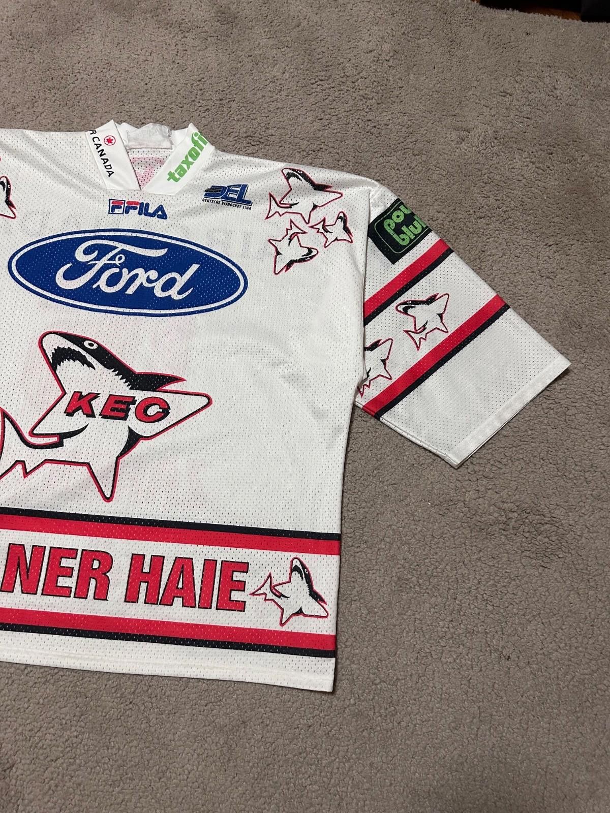 Fila Kolner Haie Corey 1997-98 Hockey Shirt Jersey ZARRILLO Fila Size US XL / EU 56 / 4 - 2 Thumbnail
