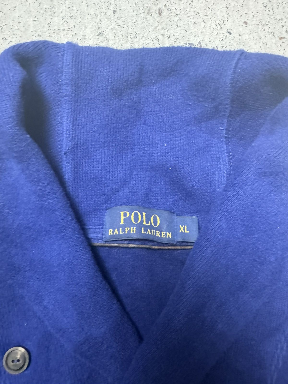 Polo Ralph Lauren × Vintage Vintage Y2K Polo Ralph Lauren Embroidered Logo Sweatshirt Size US XL / EU 56 / 4 - 4 Thumbnail