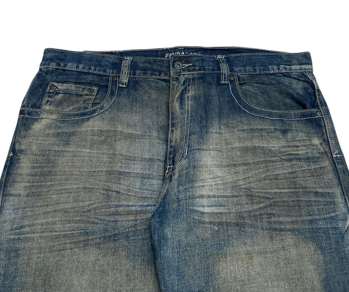 Flypaper Jeans Rare Design Vintage Brand Fly Paper Flared Jeans 2000s Size US 38 / EU 54 - 3 Thumbnail