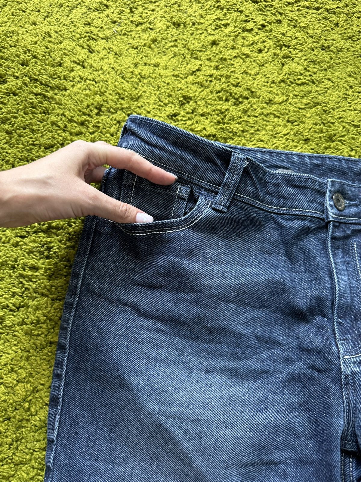 Designer × THE ROKKER COMPANY Rokker company denim pants jeans Size 32" / US 10 / IT 46 - 3 Thumbnail