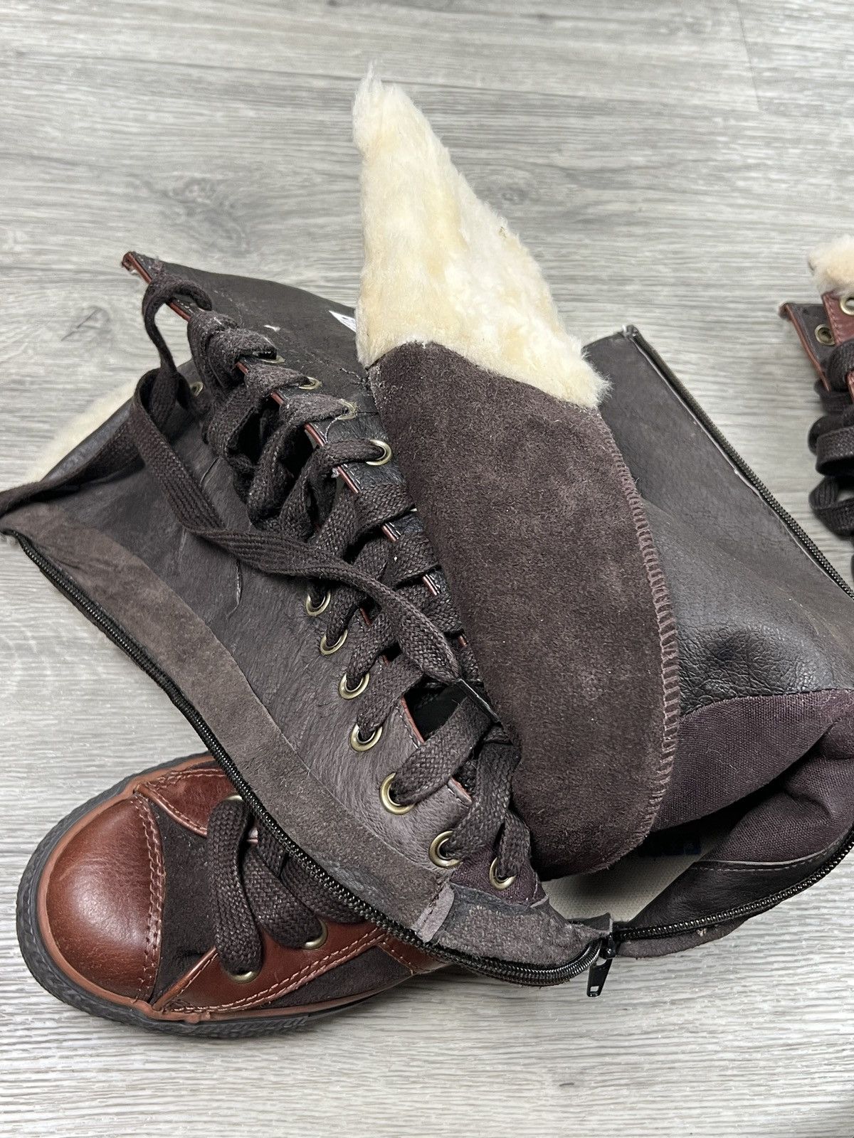 Converse Converse 2006 Star 70 Suede Leather Knee High Sneaker Boot Size US 8 / IT 38 - 12 Thumbnail