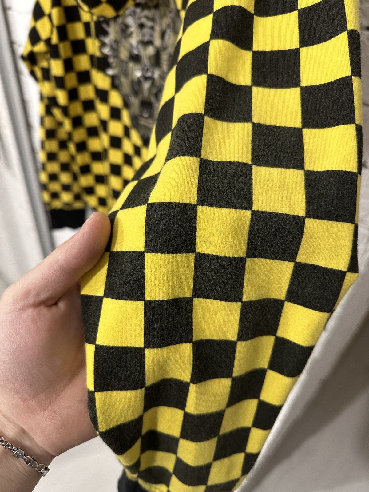 Ed Hardy Ed Hardy Tiger Checkered Hoodie SZ L fits like M USA Size US M / EU 48-50 / 2 - 12 Thumbnail