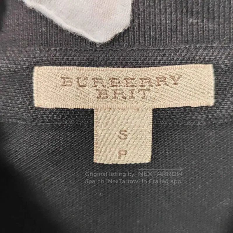 Burberry Burberry Black Cotton Men's Polo Shirt. Size US S / EU 44-46 / 1 - 3 Thumbnail