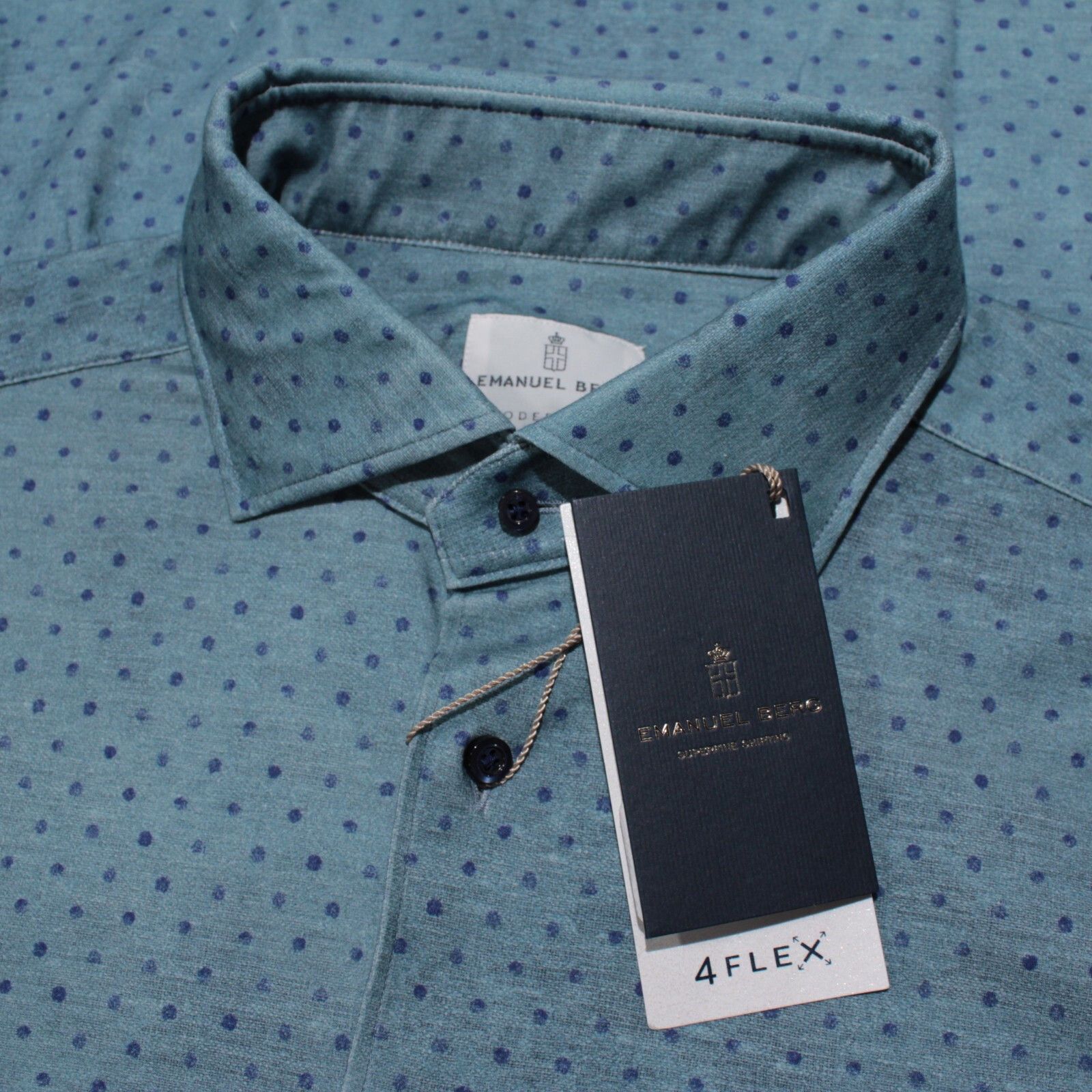 Other Emanuel Berg New with tags Shirt Size L US In Blue Size US L / EU 52-54 / 3 - 1 Thumbnail