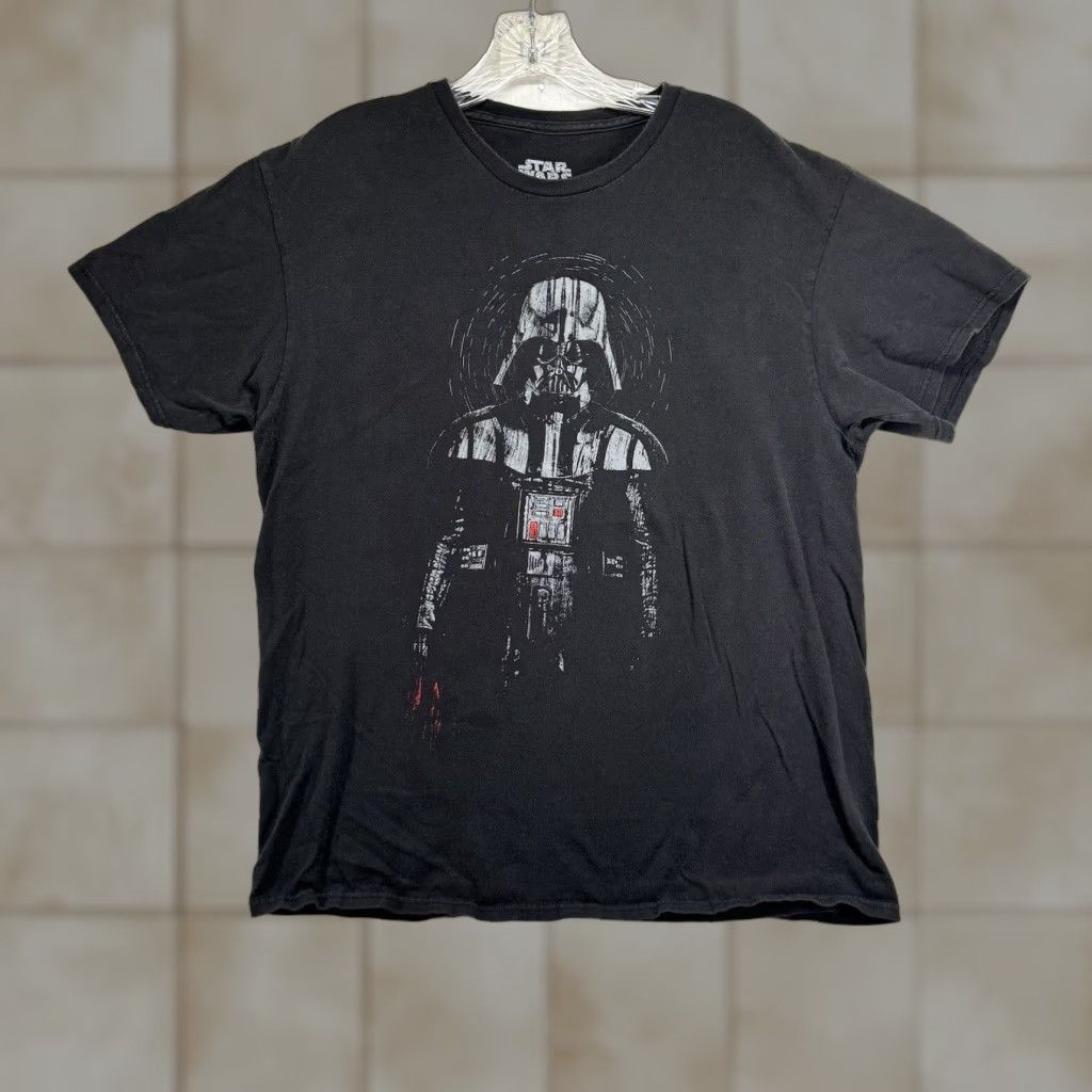 Star Wars VINTAGE Star Wars Darth Vader T Shirt Unisex Adults Medium Black Graphic Print 90s Movie Fan Size US M / EU 48-50 / 2 - 1 Thumbnail