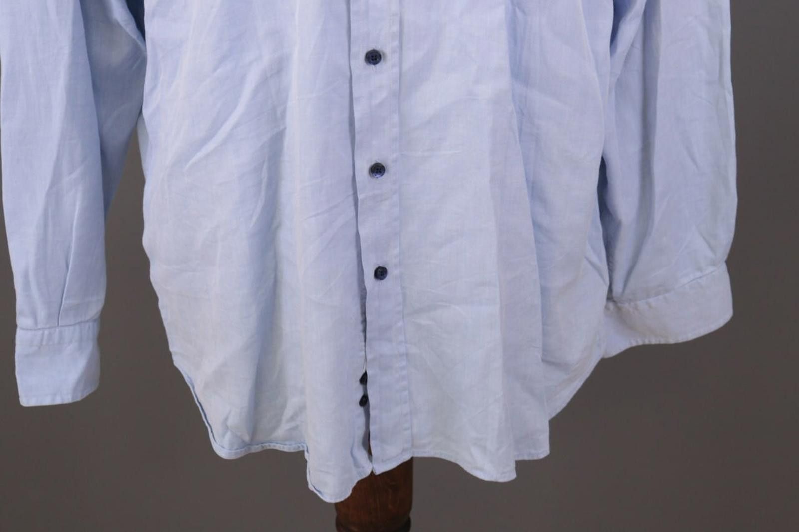 Etro Etro Milano Blue Formal Oxford Dress Shirt 44 Size US M / EU 48-50 / 2 - 4 Thumbnail