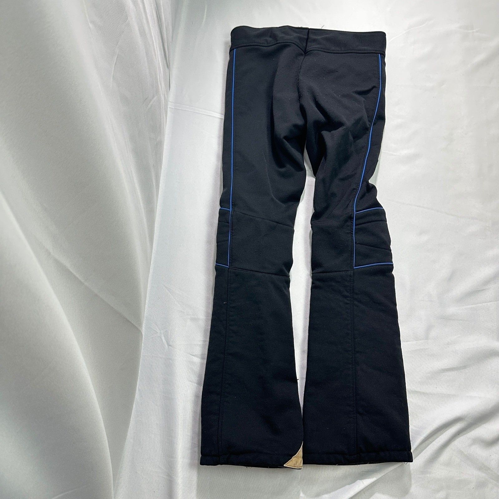 CB Sports CB Sports Women's 36L Ski Pants Black Wool Blend Blue Piping Size 36" / US 14 / IT 50 - 5 Thumbnail