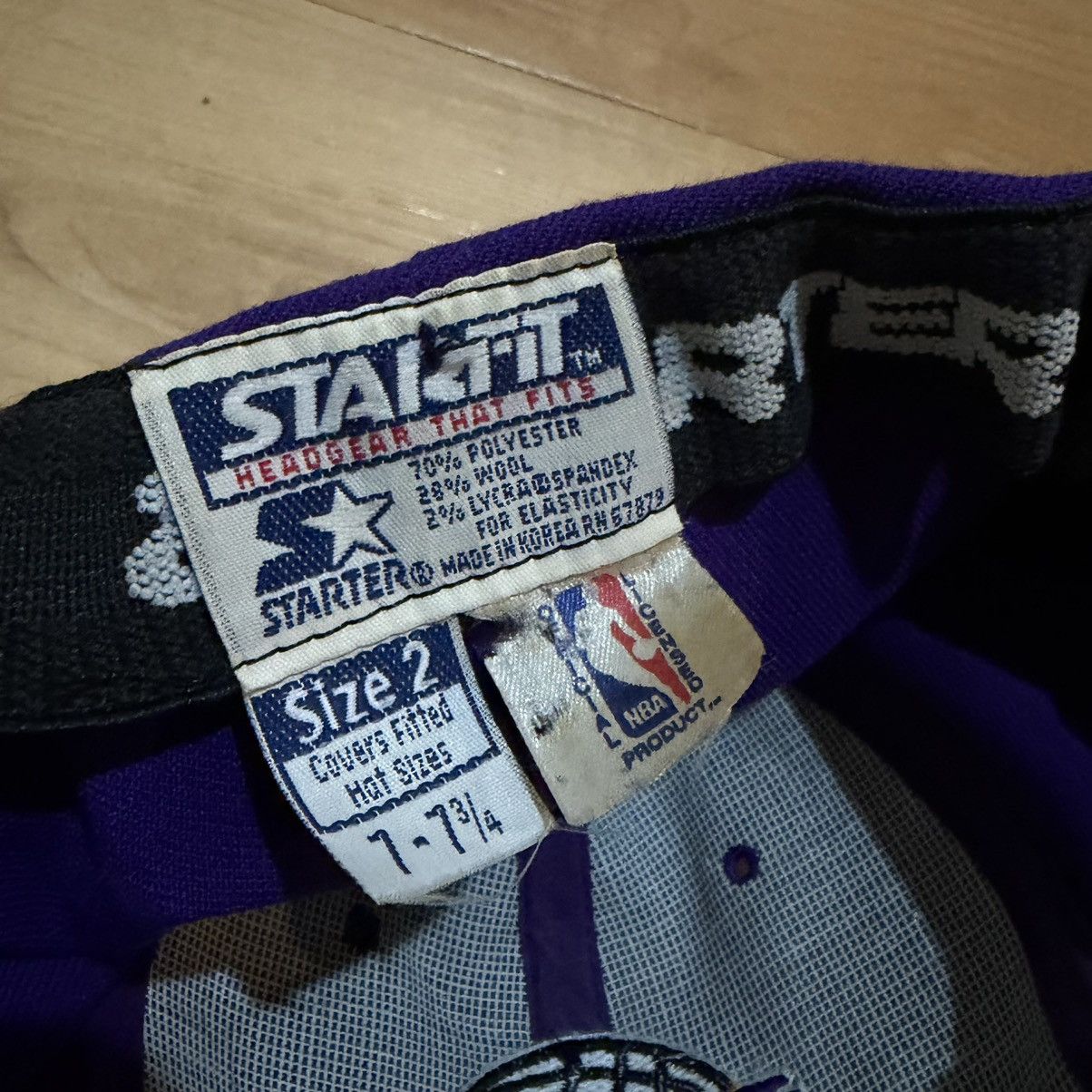 NBA Vintage lakers nba cap Size ONE SIZE - 5 Thumbnail