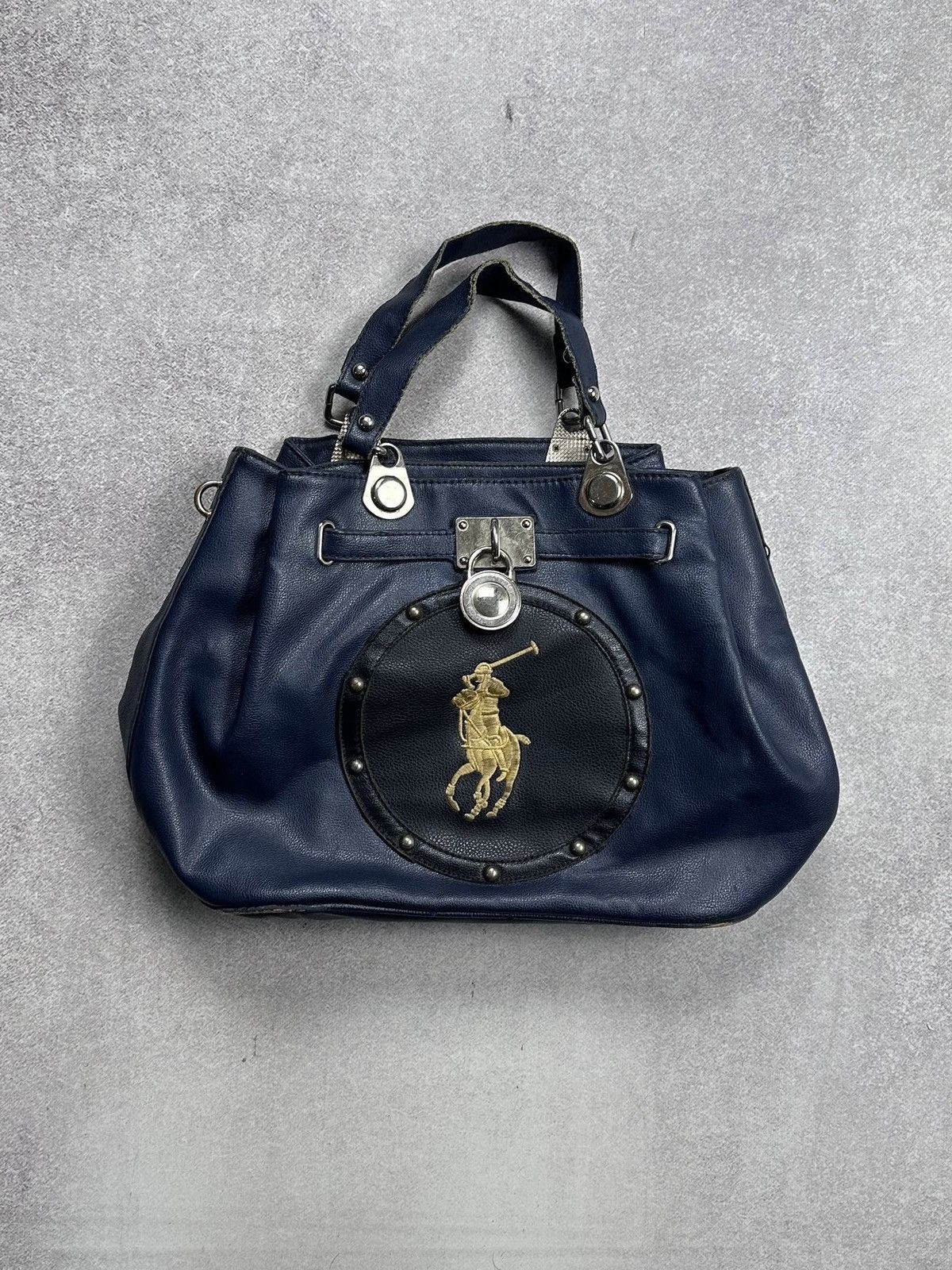 Vintage Polo Ralph Lauren Shoulder Bag Big Pony Rare