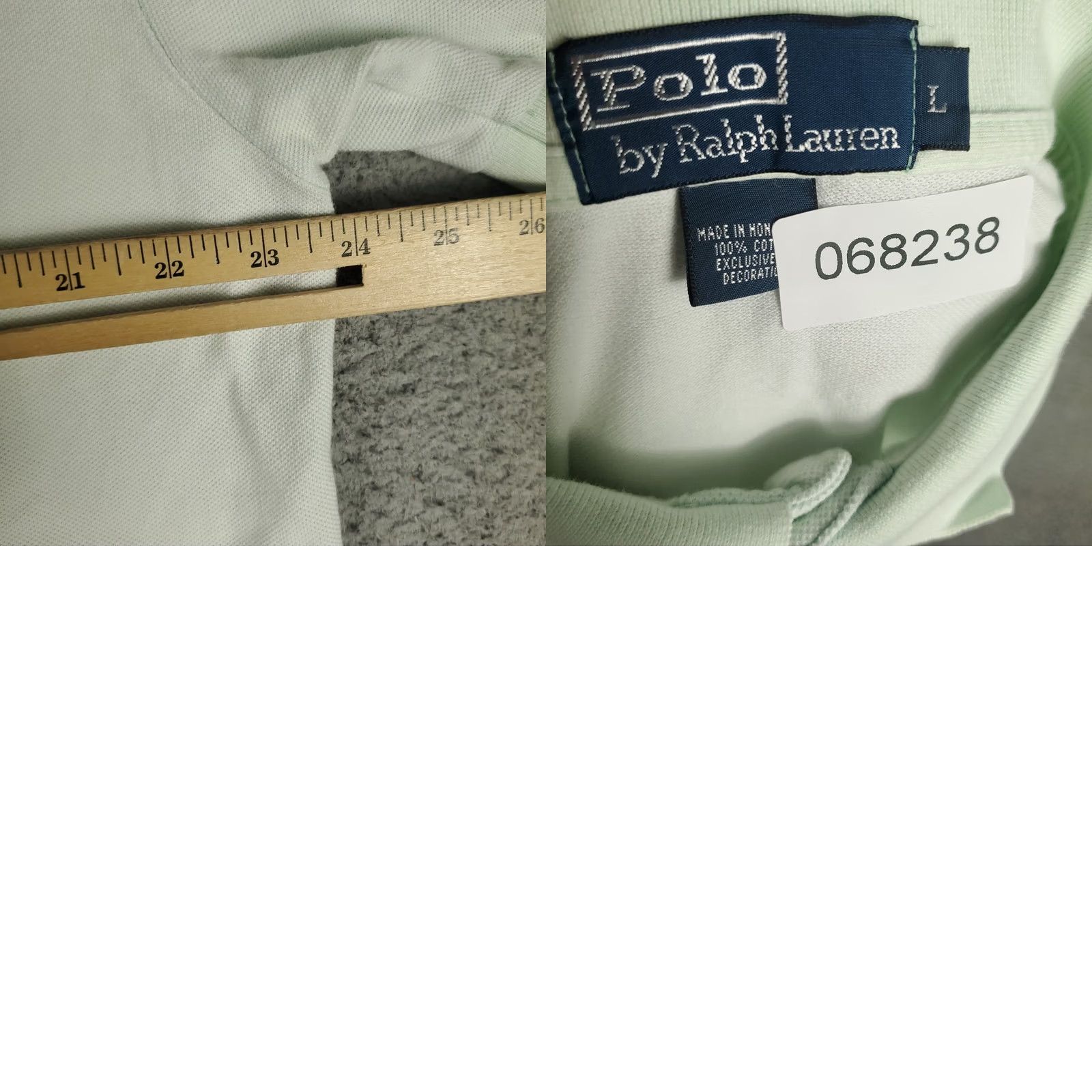 Ralph Lauren Ralph Lauren Polo Shirt Mens L Green Pony Casual Short Sleeve Shirt Size US L / EU 52-54 / 3 - 8 Thumbnail